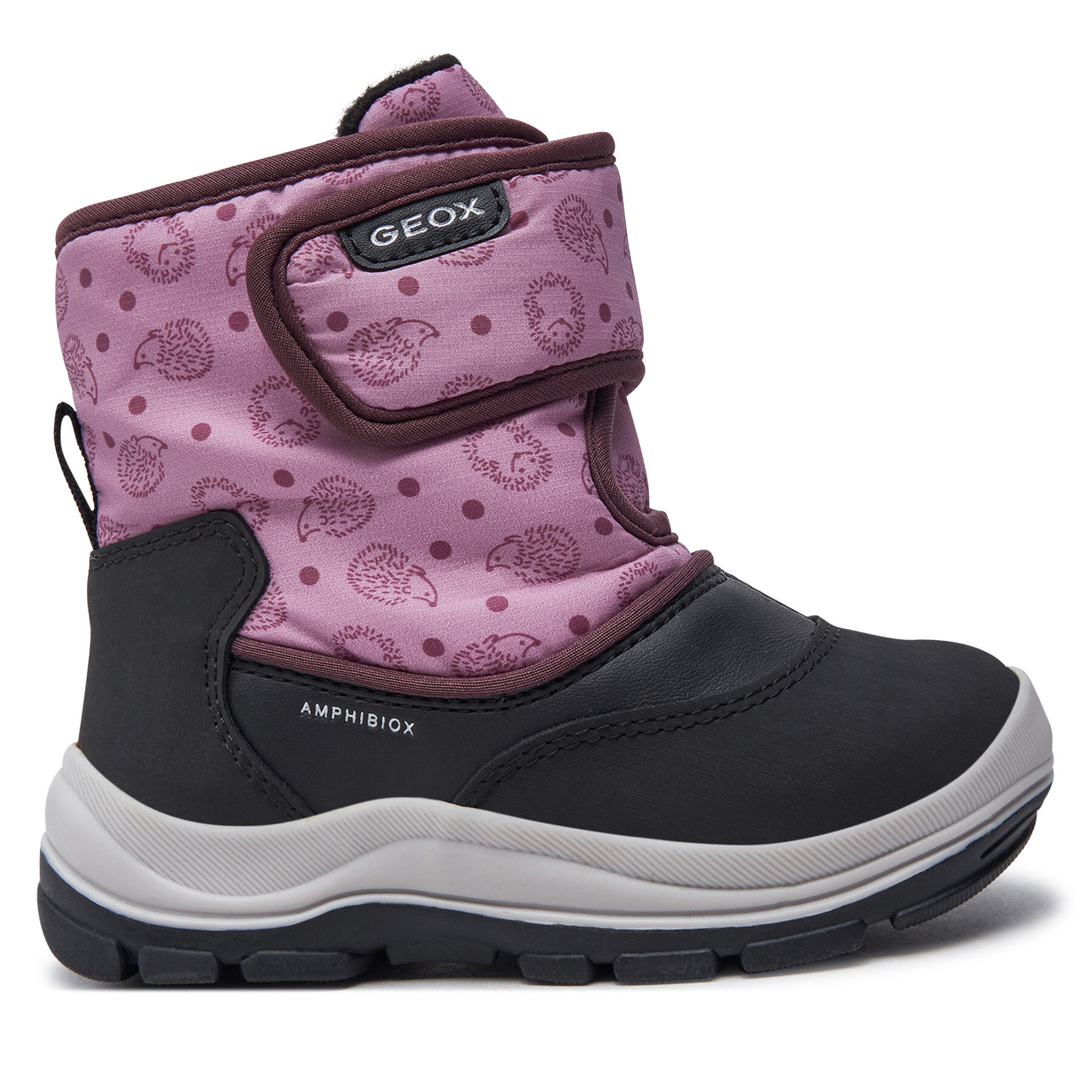 Gyerek Hótaposó Geox, Méret: 22, Fekete, B Flanfil Girl B Abx B263WG 0BCMN C0724 M