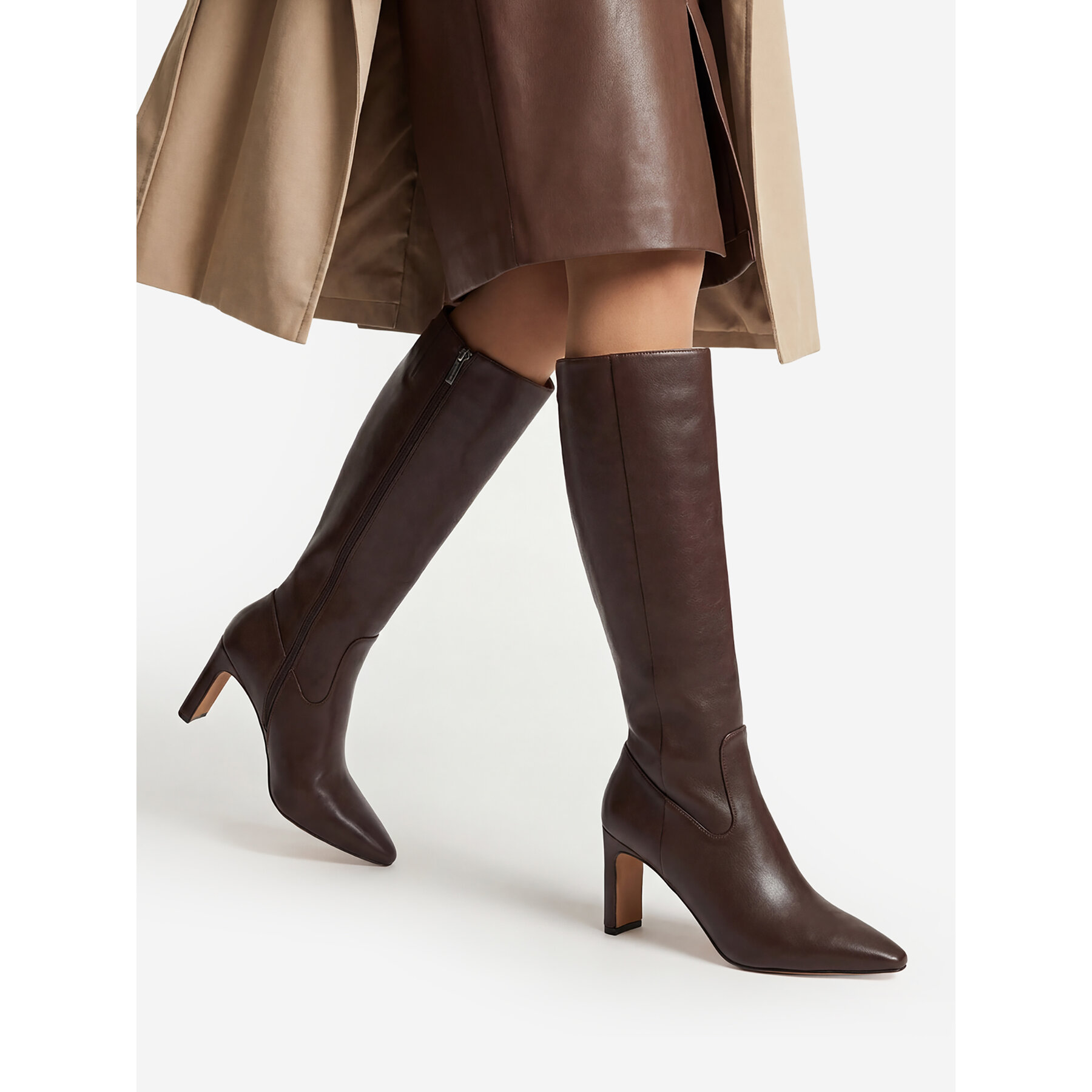 Čižmy Nine West CEO-SAWSAN-02 Hnedá