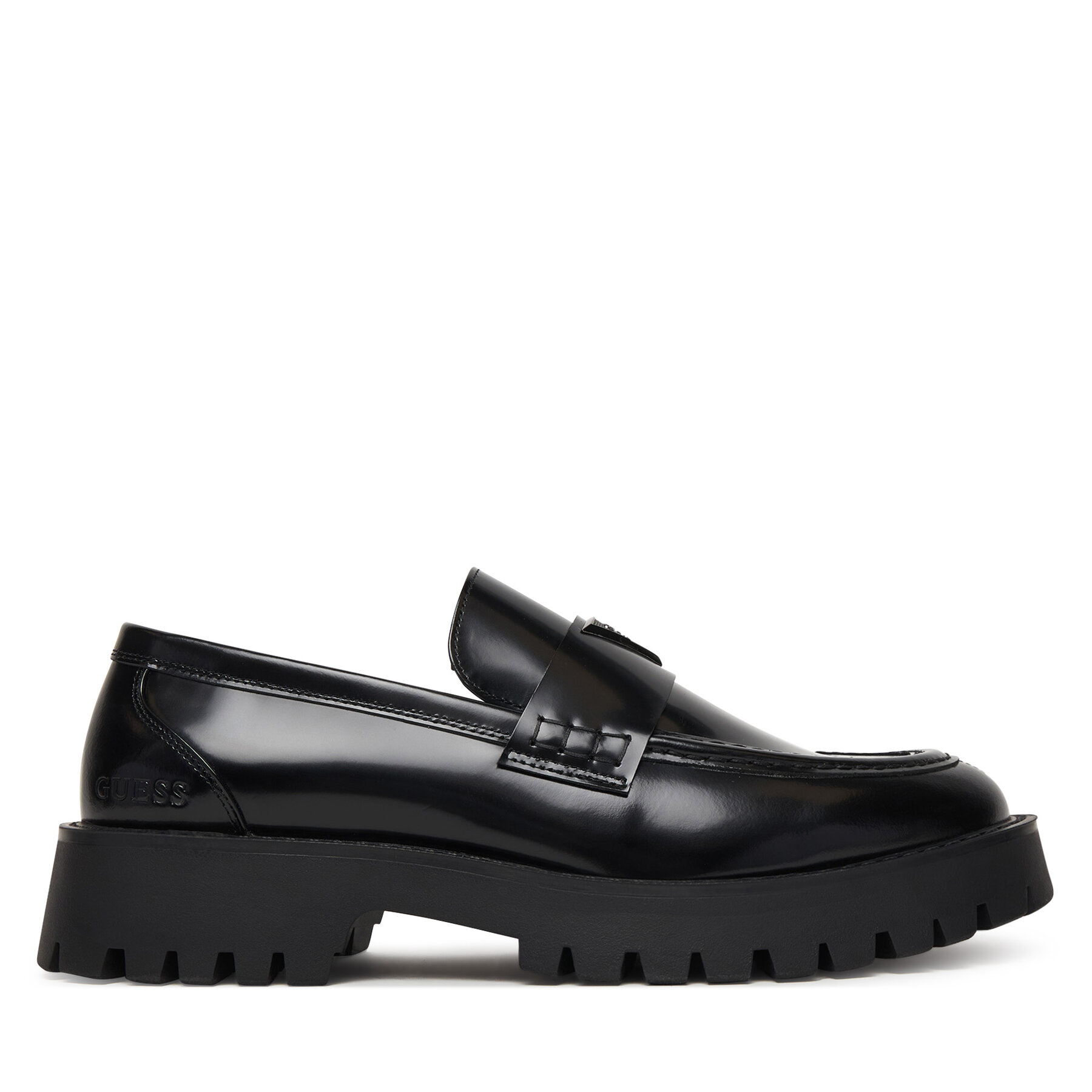 Loafers Guess FMPGOR LEA14 Μαύρο
