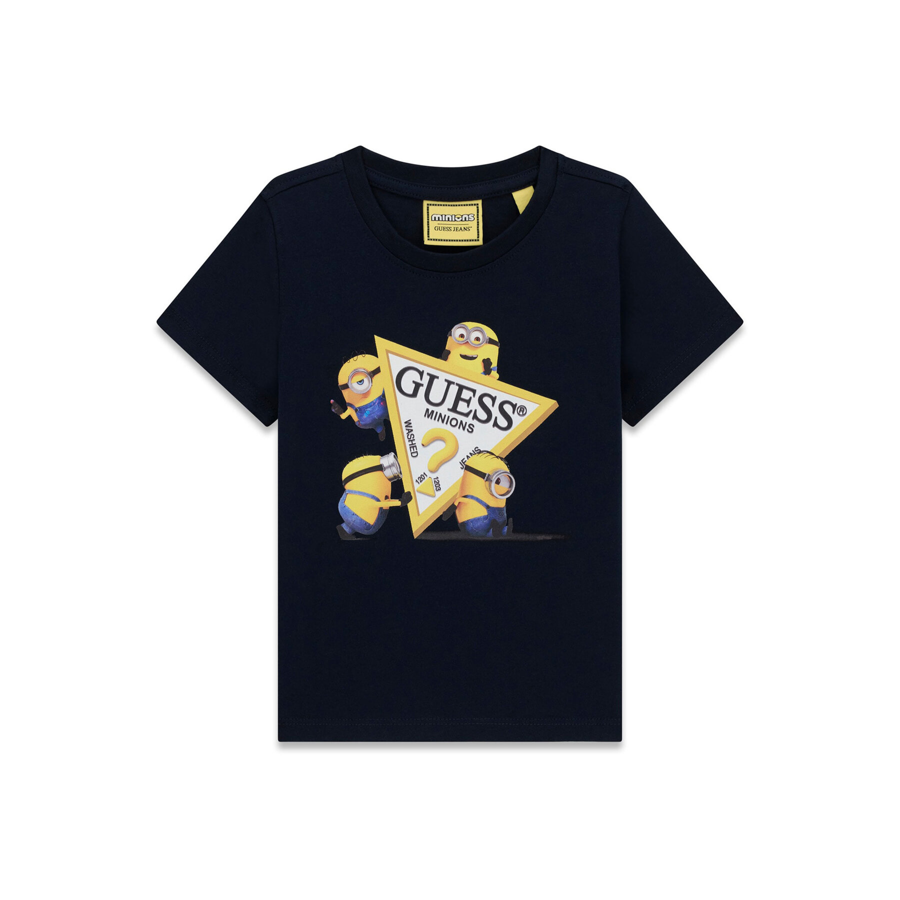 Guess Jeans T-shirt N6YI28 K6652 Tamnoplava Regular Fit