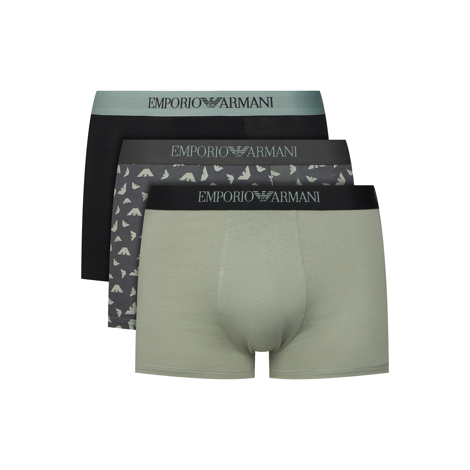Emporio Armani Underwear Boxershorts-Set EM000260 AF25022 MC587 Grün