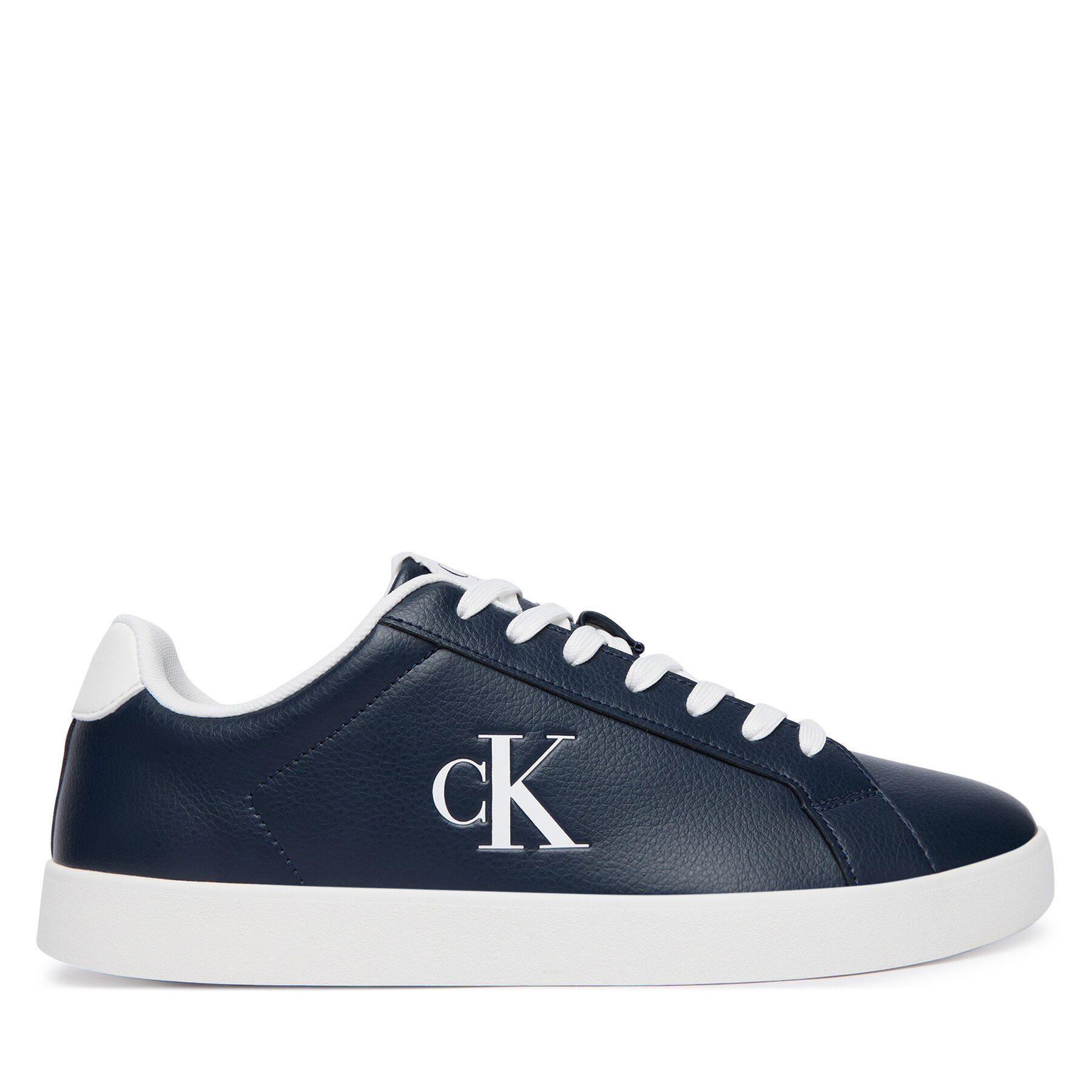 Tenisice Calvin Klein 3 Cupsole Derby Pu Tmb HM0HM02331 Tamnoplava