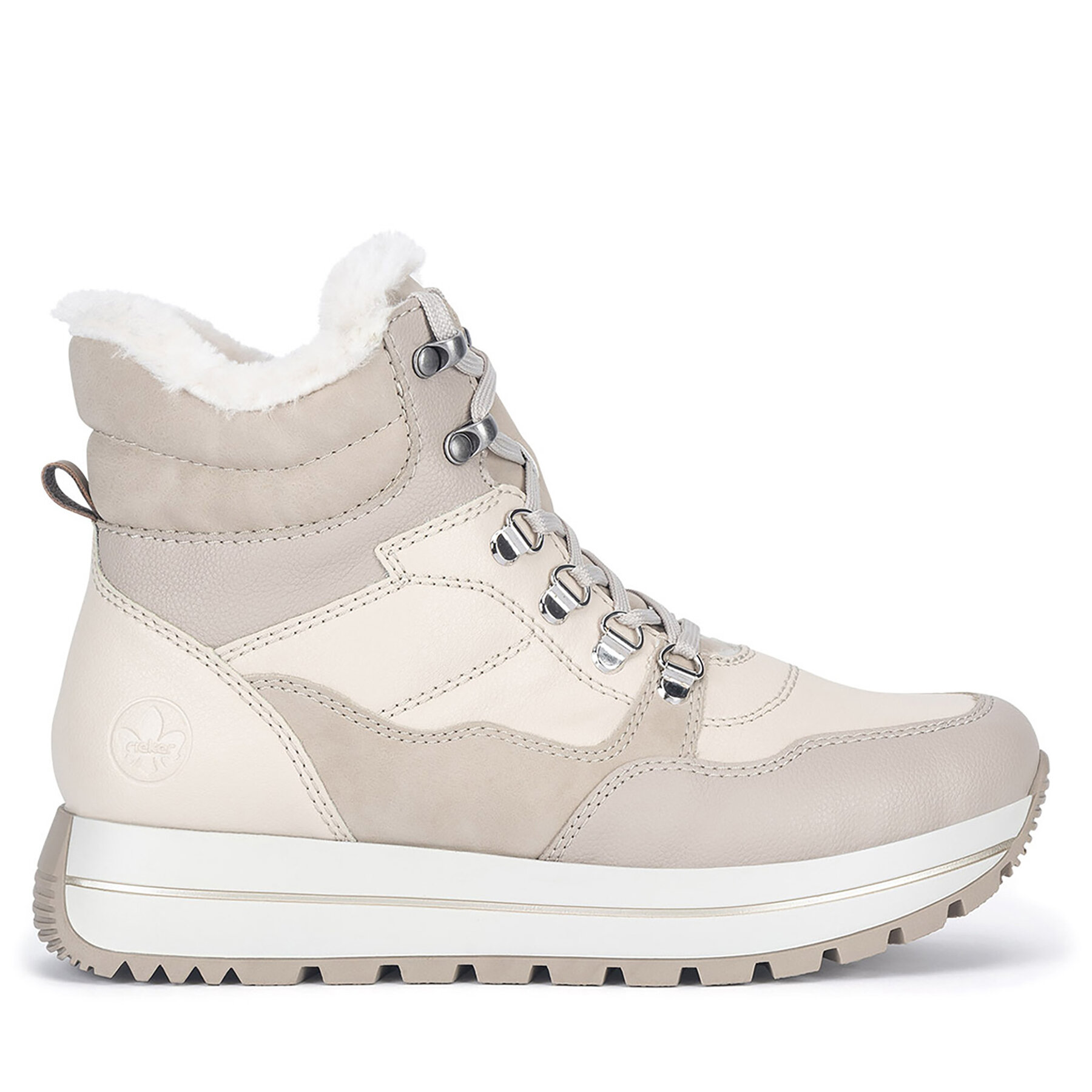 Sneakersy Rieker N4002-60 Béžová