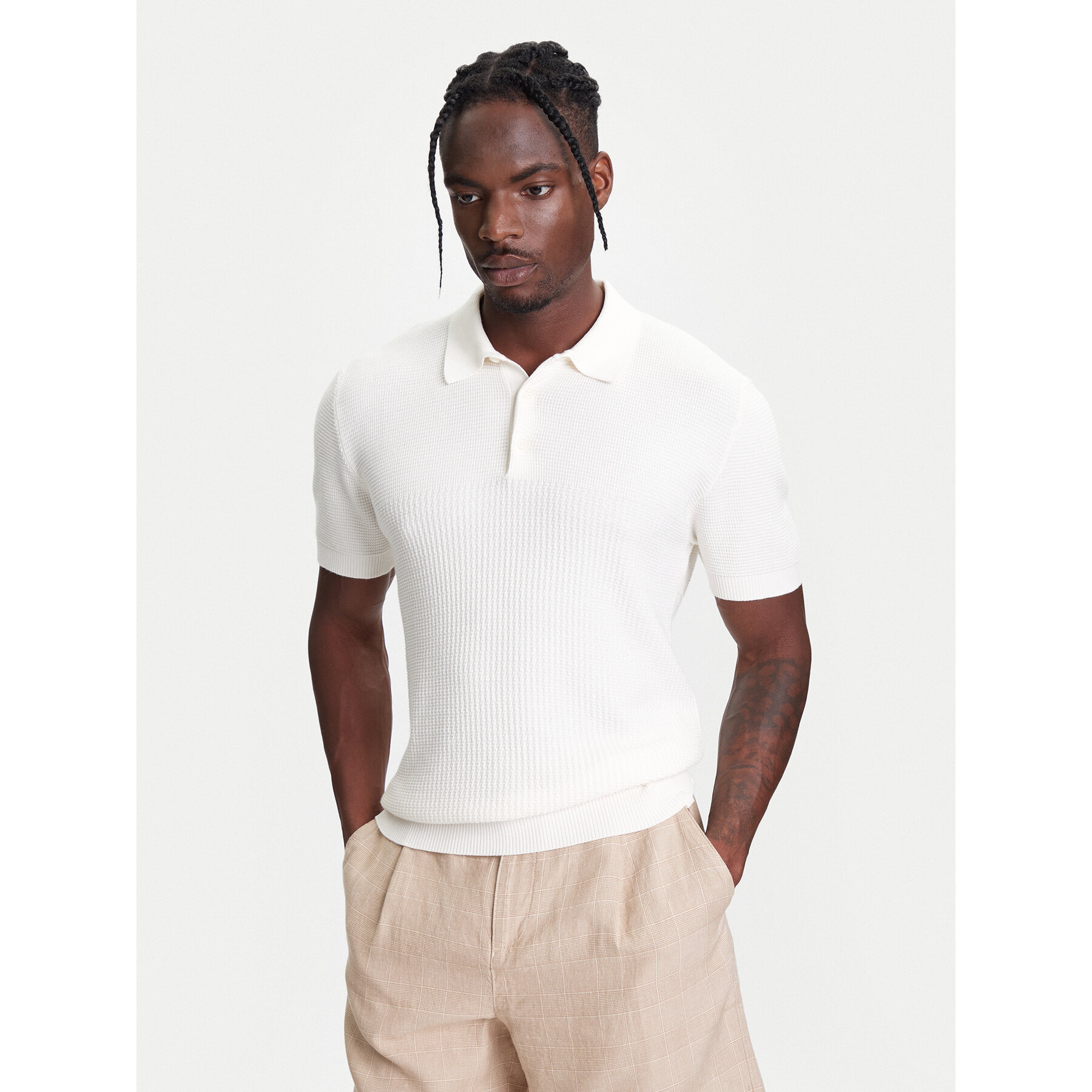 United Colors Of Benetton United Colors Of Benetton Polo 1198U301H Μπεζ Regular Fit