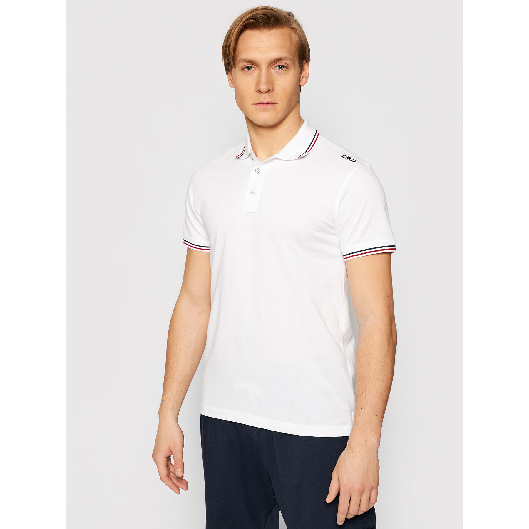 CMP CMP Polo 39D8367 Λευκό Regular Fit