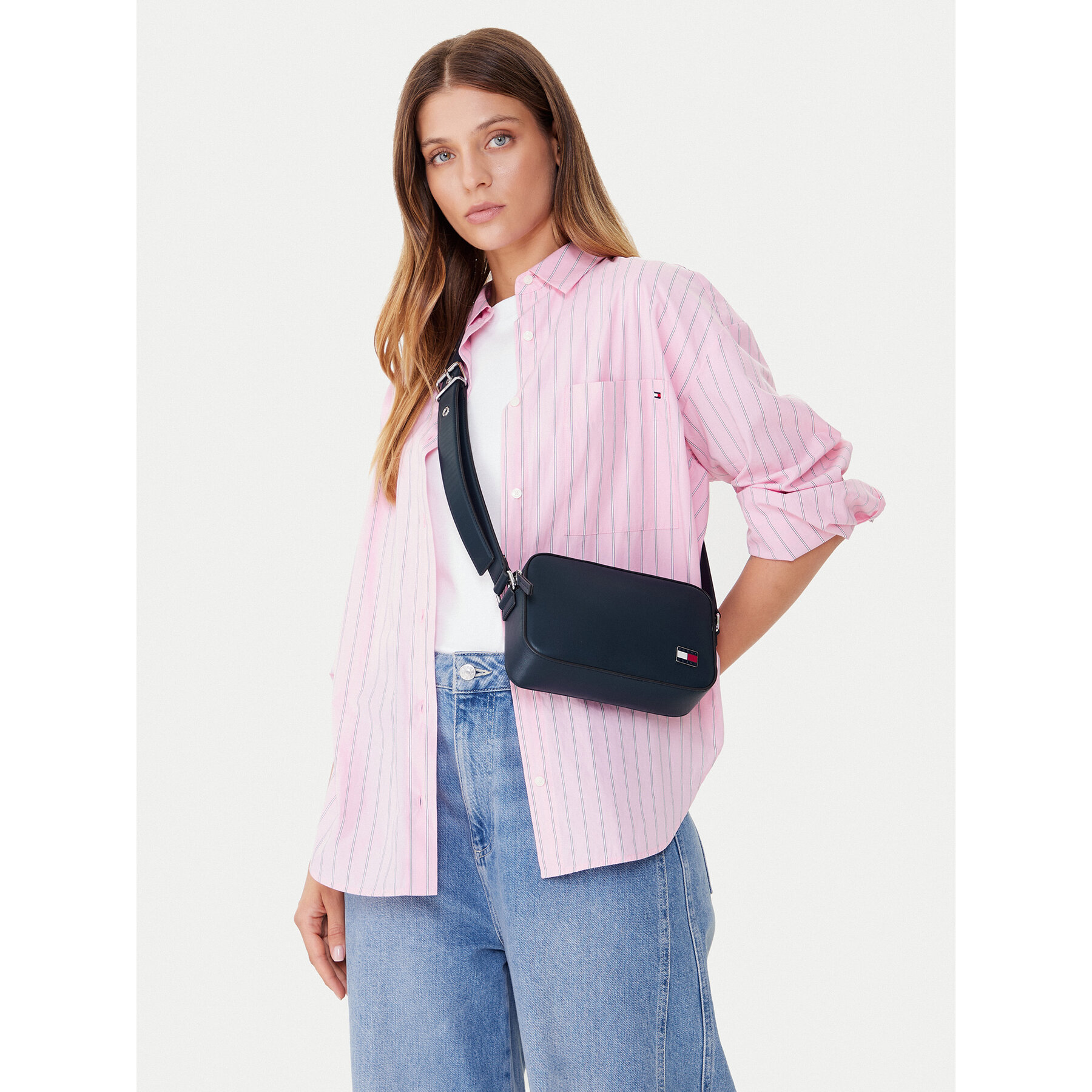 Bolso Tommy Jeans Tjw Cool Camera Bag AW0AW17872 Azul marino