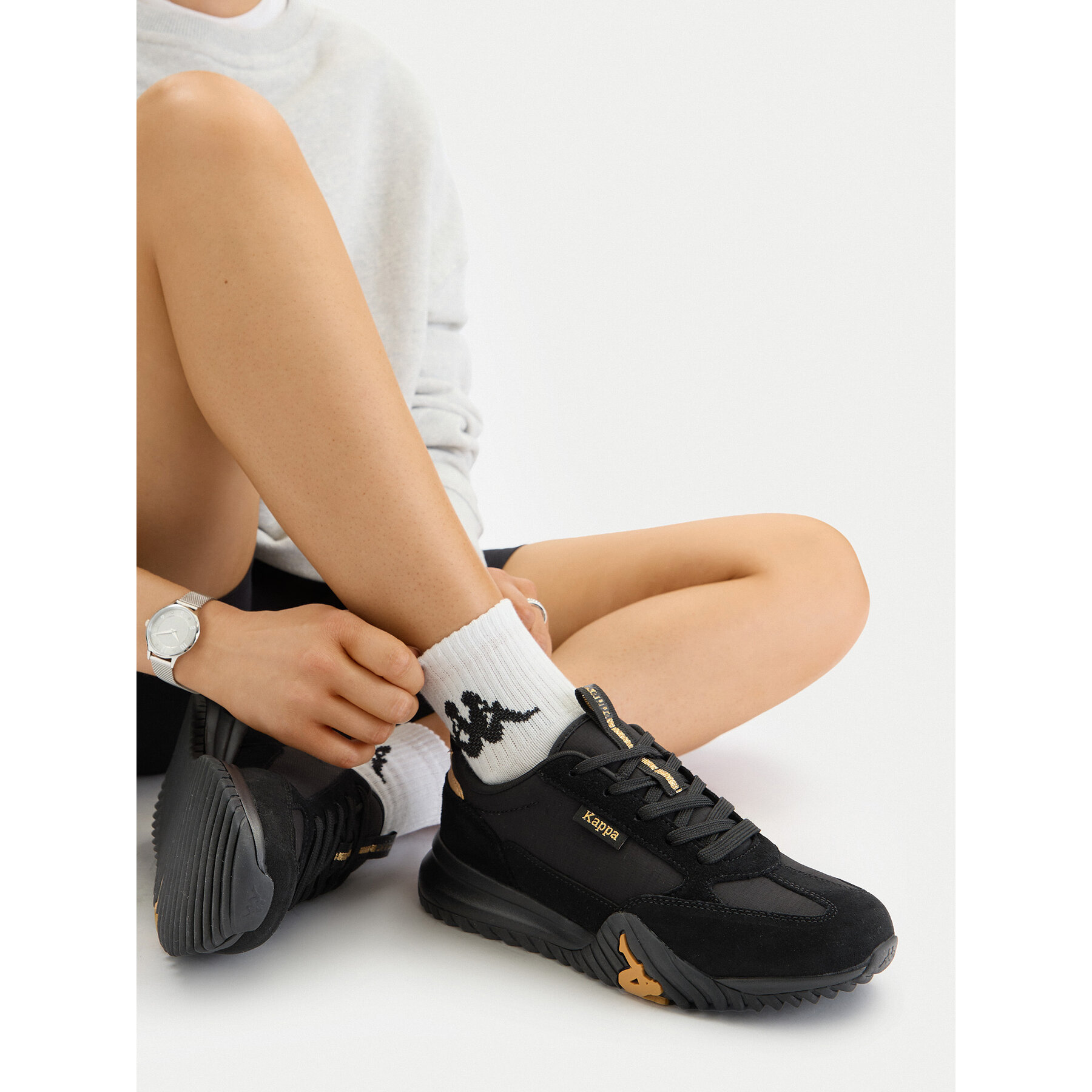 Sneakers Kappa CEO-351P8PW(W) Negru