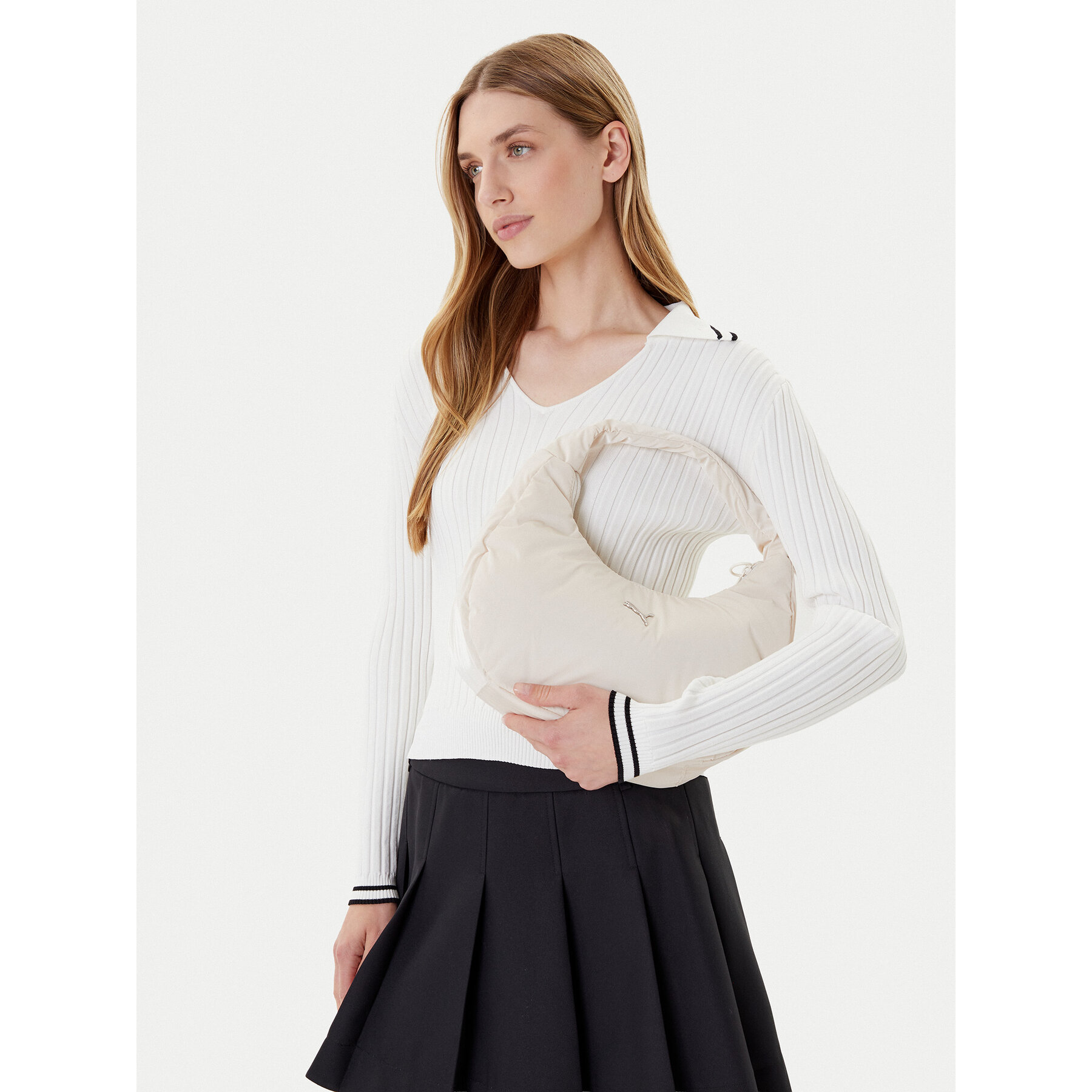 Дамска чанта Puma Hobo UP 912990 02 Екрю