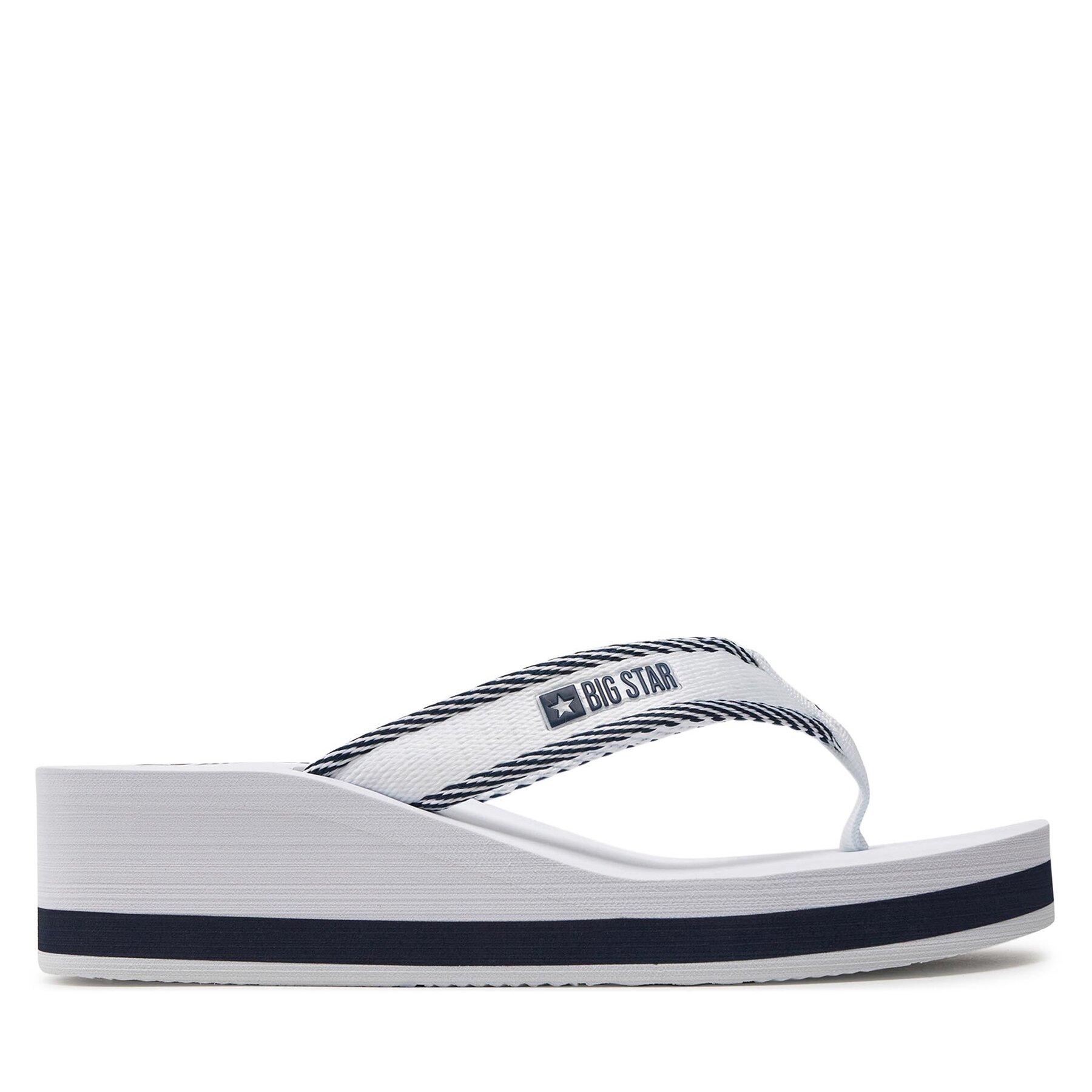 Big Star Shoes Σαγιονάρες Big Star Shoes NN274A726 Λευκό