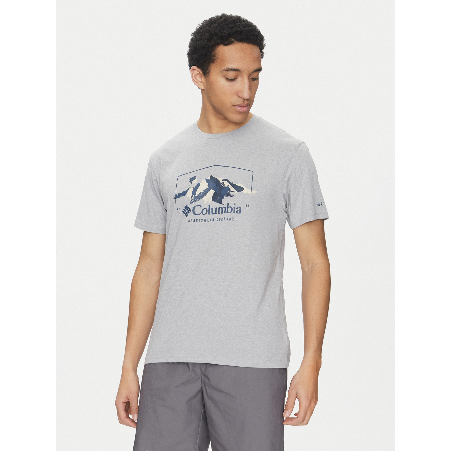 Columbia T-shirt Path Lake™ II Graphic 1934814 Grigio Regular Fit