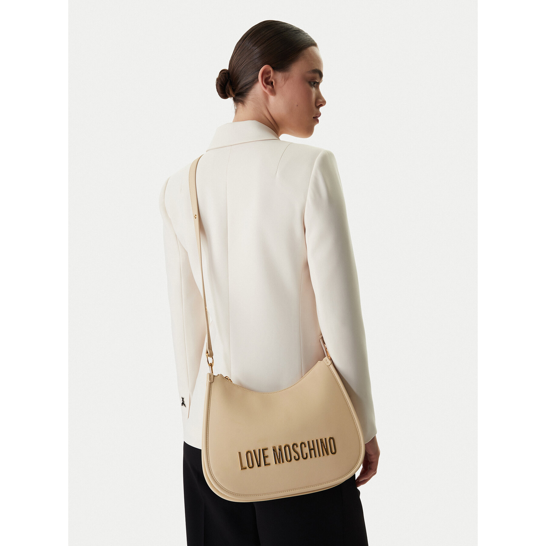 Kabelka LOVE MOSCHINO JC4021PP1OKD0129 Béžová