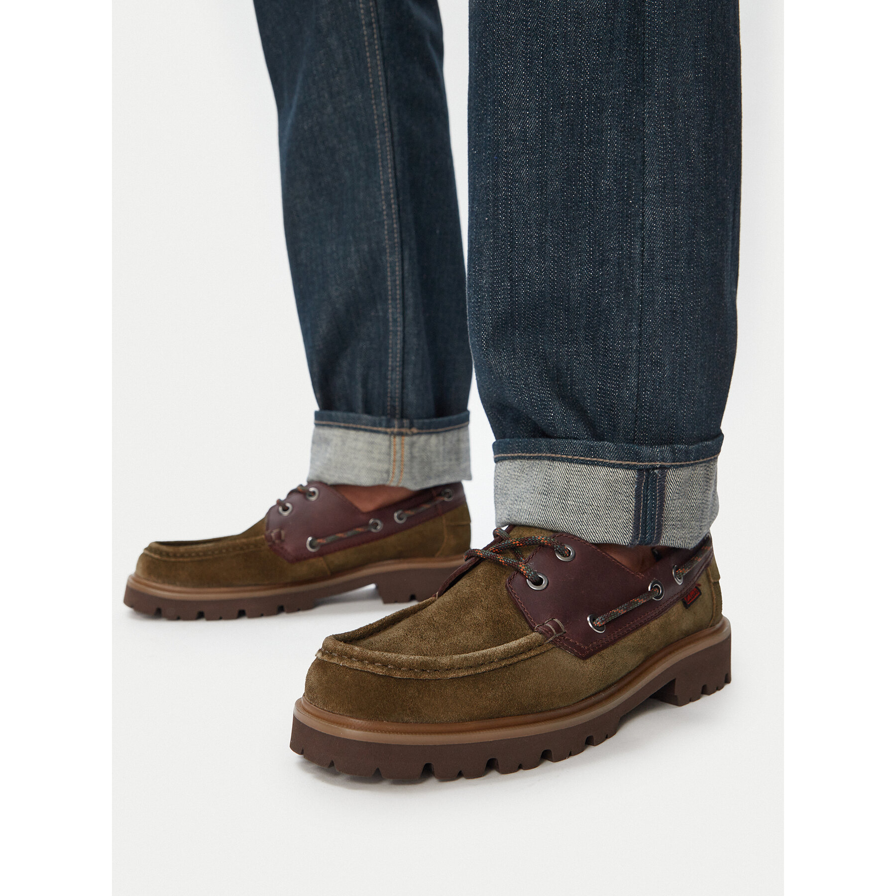 Loafers Clarks Cleyhill Boat 26186180 Kaki