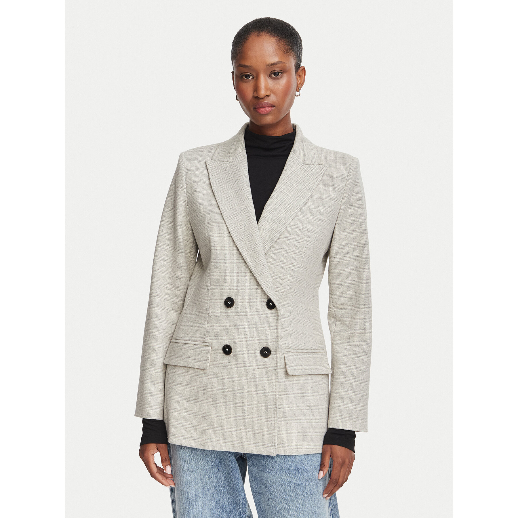 Marella Sakko Emme by Marella Materia 2625916021 Hellgrau Regular Fit