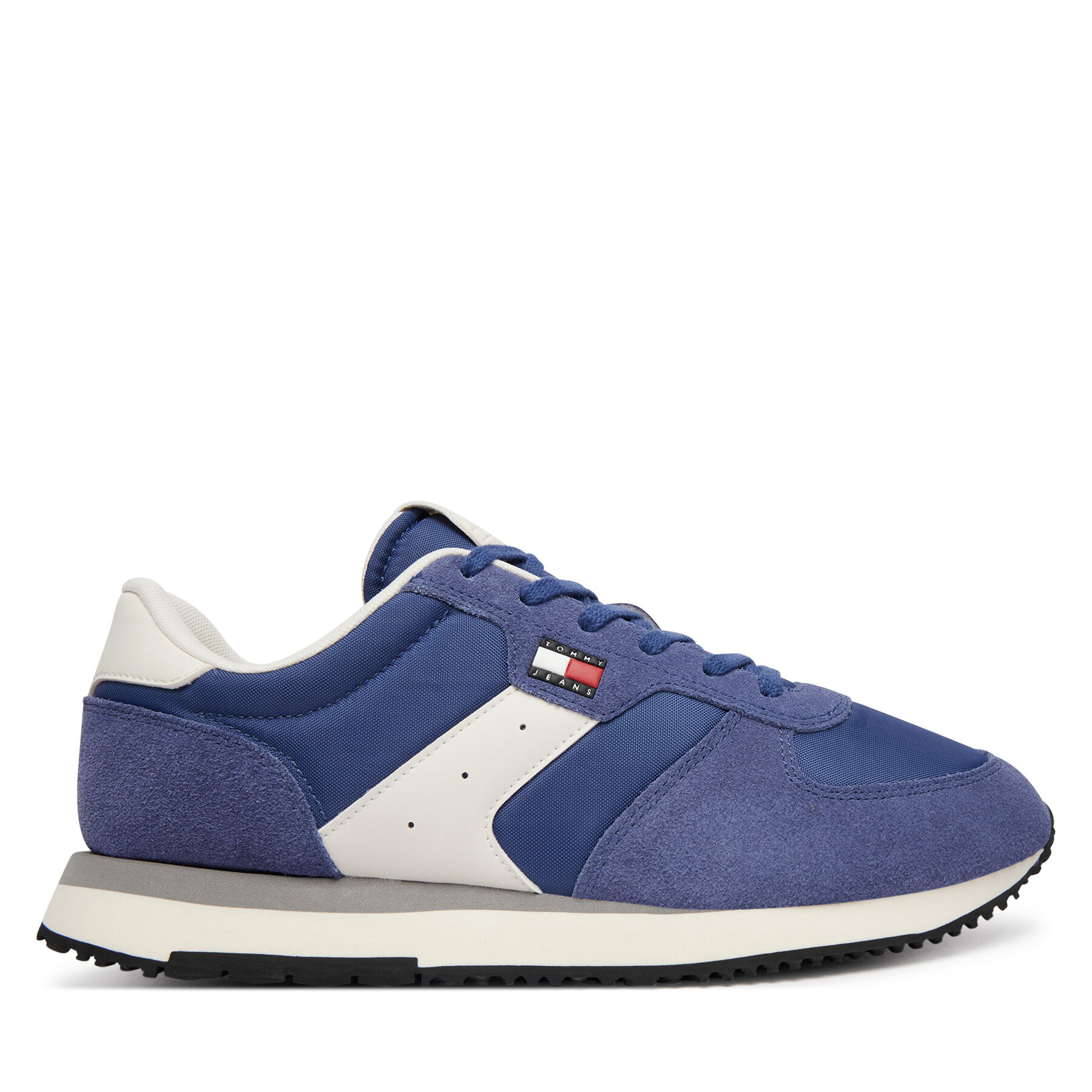 Sneakersy Tommy Jeans Tjm Eva Runner Mix Material EM0EM01737 Modrá