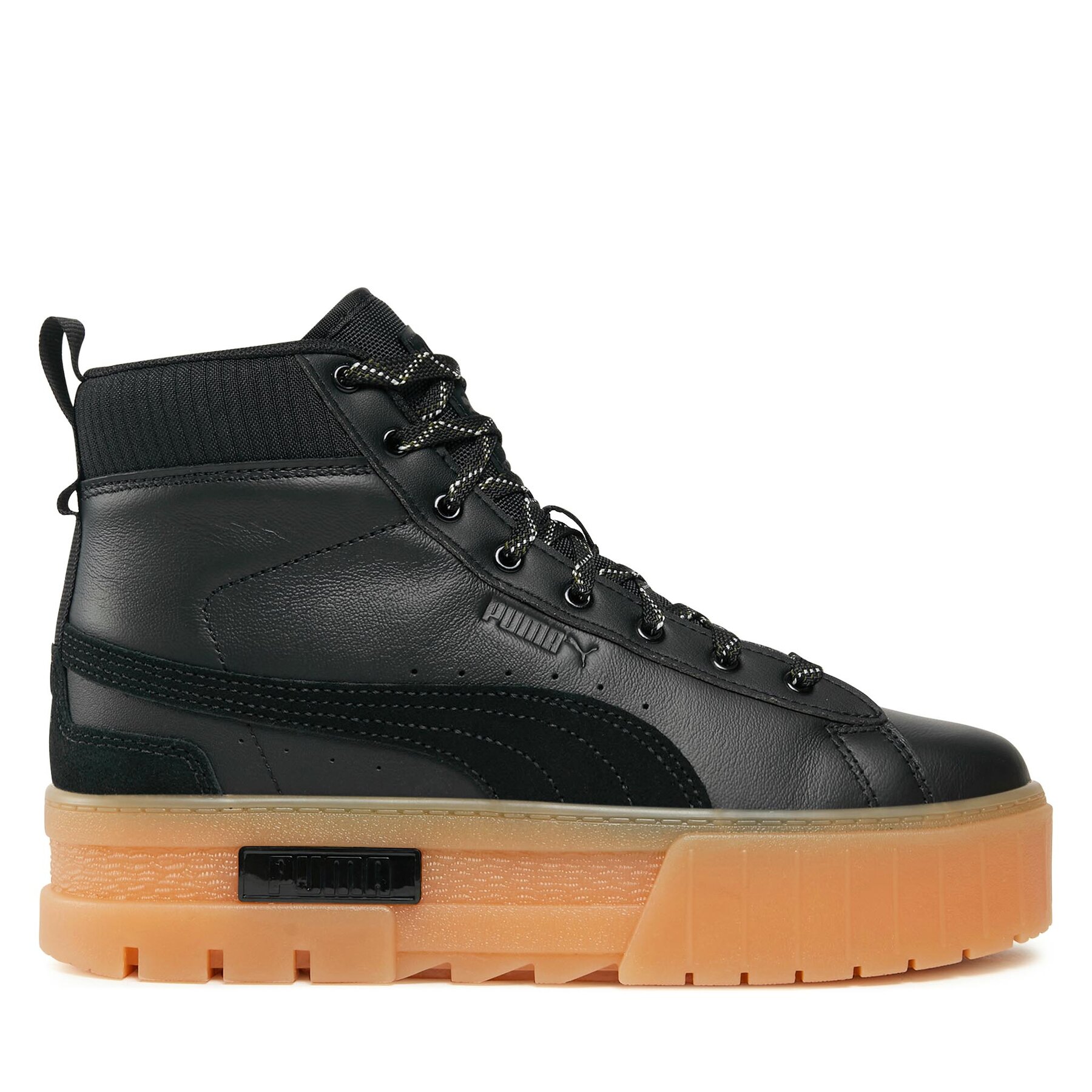 Damskie Sneakersy Puma, Rozmiar 37.5 Czarny Mayze Mid Gentle Wns 393085 01