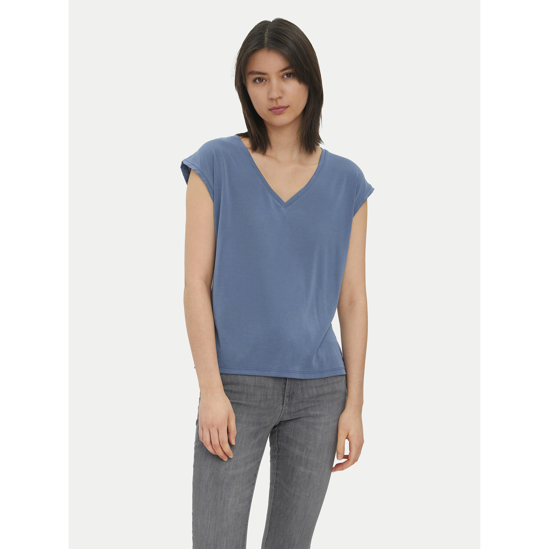 Vero Moda T-shirt Filli 10247666 Blu Regular Fit