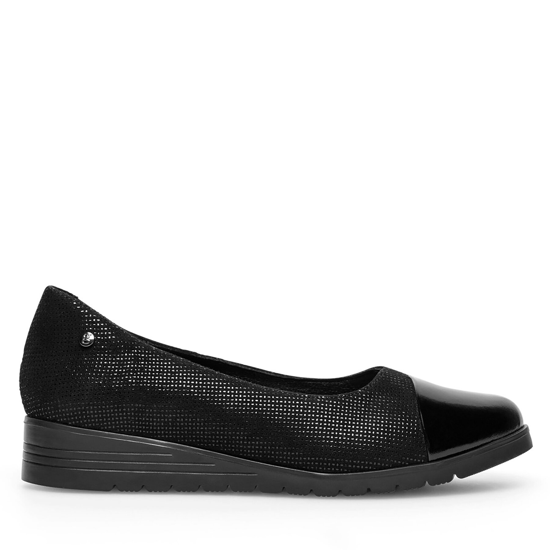 Damen Ballerinas Go Soft, Schuhgröße 40, Schwarz, EST-TOMI-01