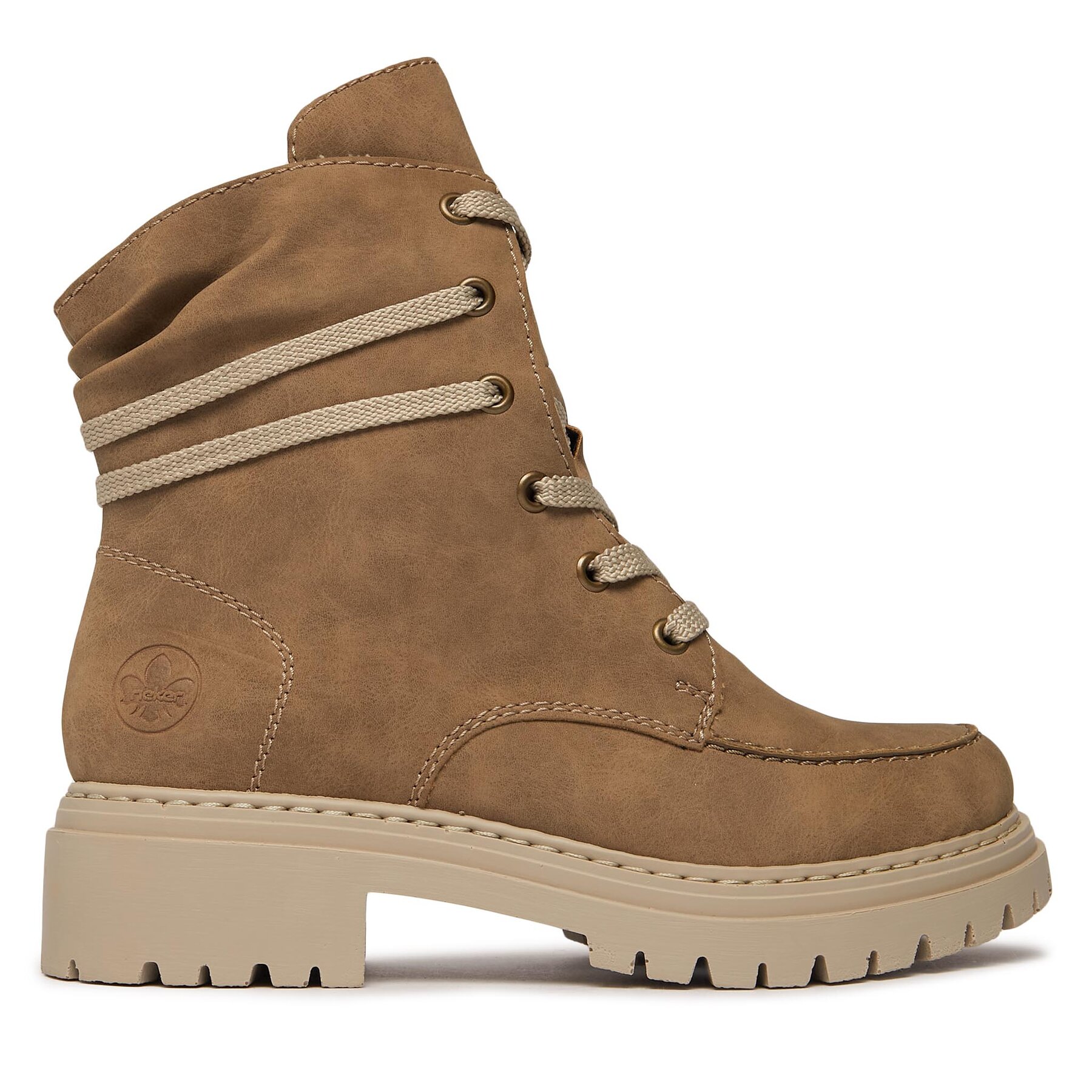 Rieker Μποτάκια Rieker 72605-64 Καφέ