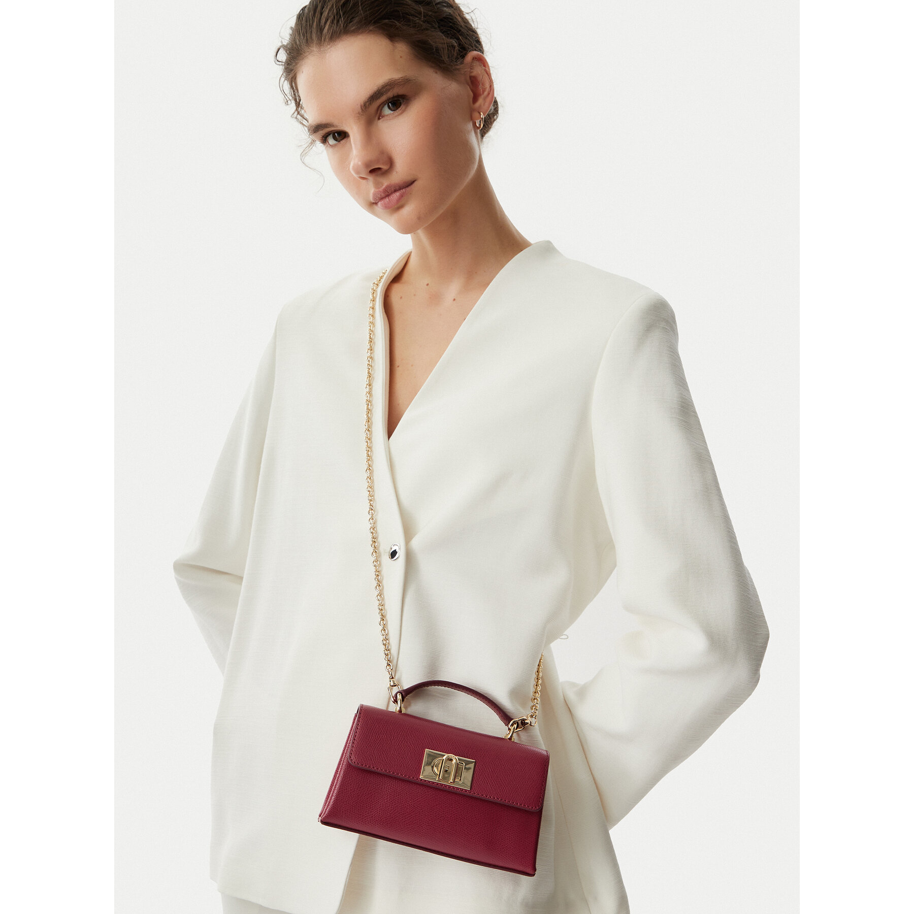 Torbica Furla 1927 Mini WE00423 ARE000 CN CGQ00 Tamnocrvena