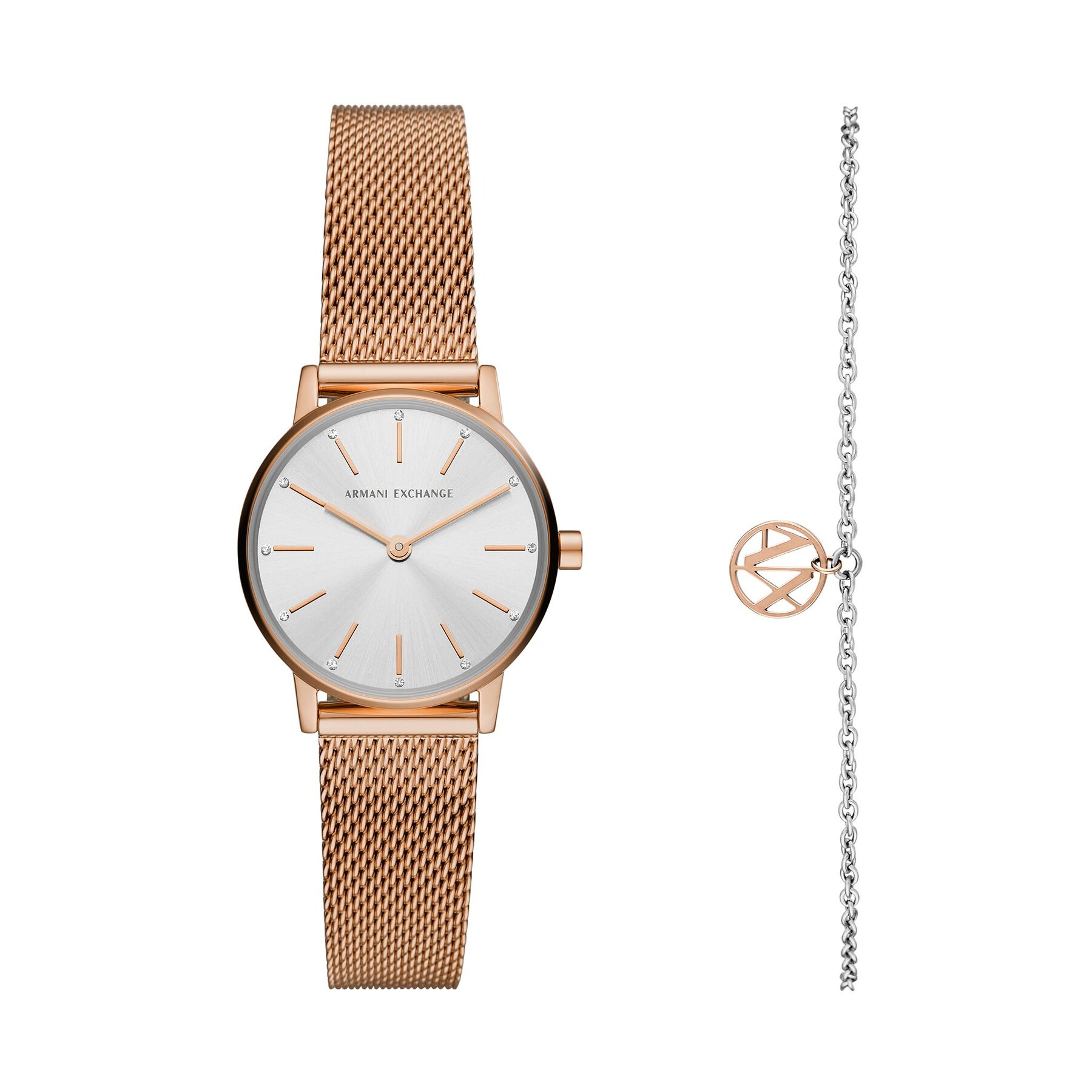 Комплект часовник и гривна Armani Exchange
