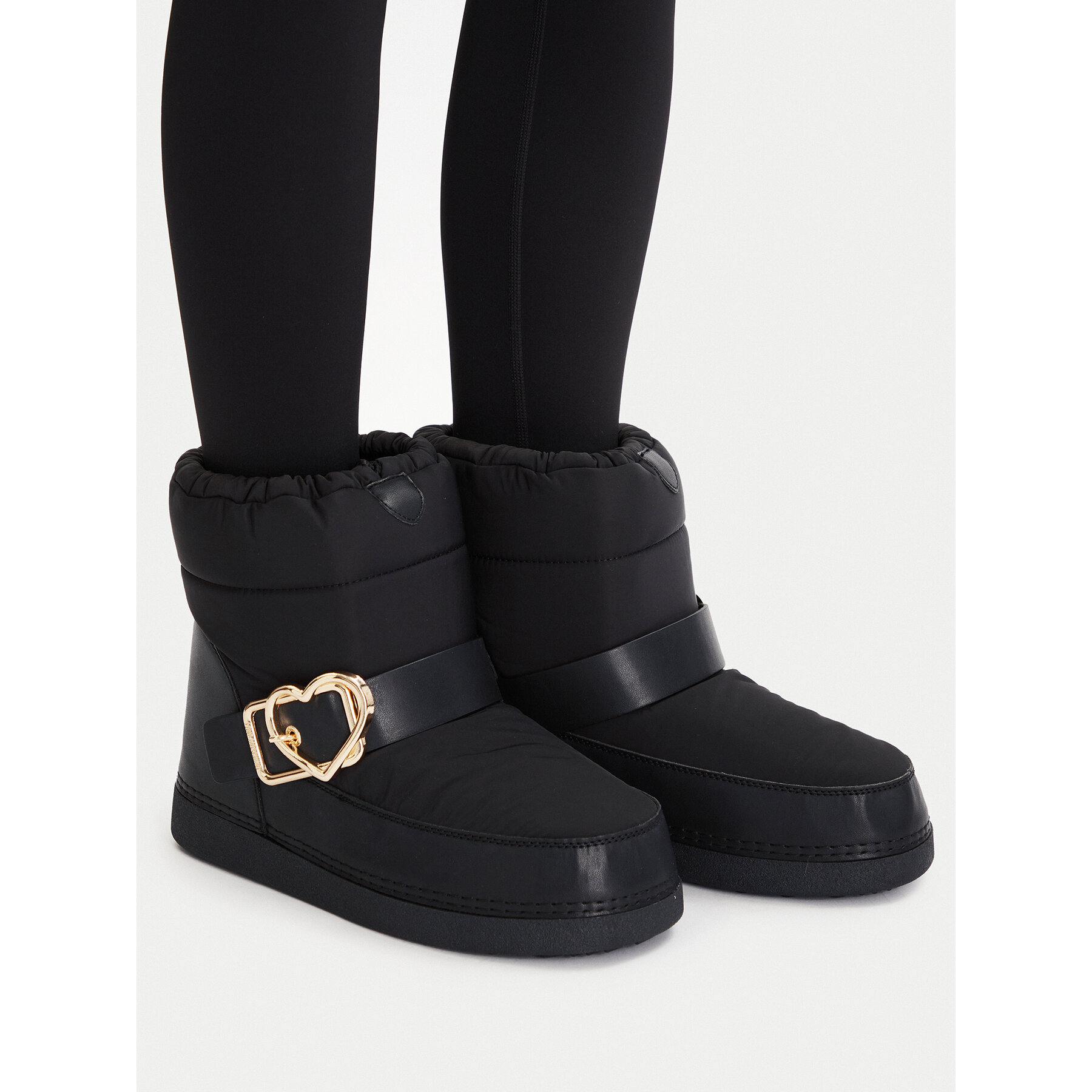 Апрески LOVE MOSCHINO JA24432G0NISK00A Черен