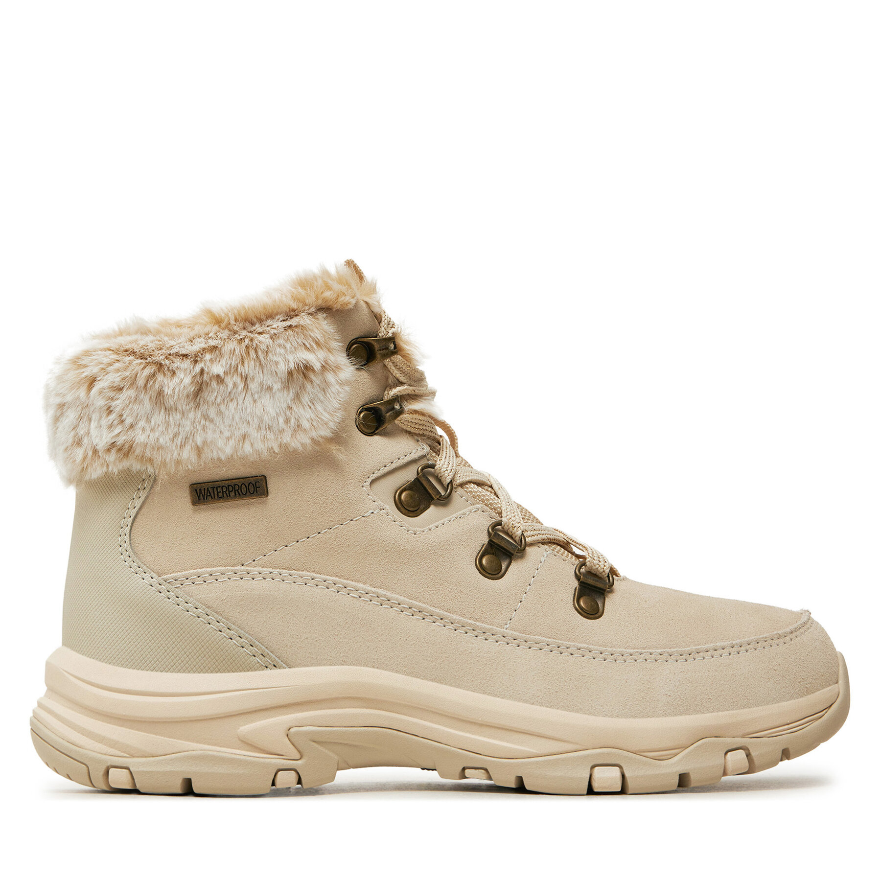 Pohodni čevlji Skechers Trego - Snow Worries 167882/NAT Bež