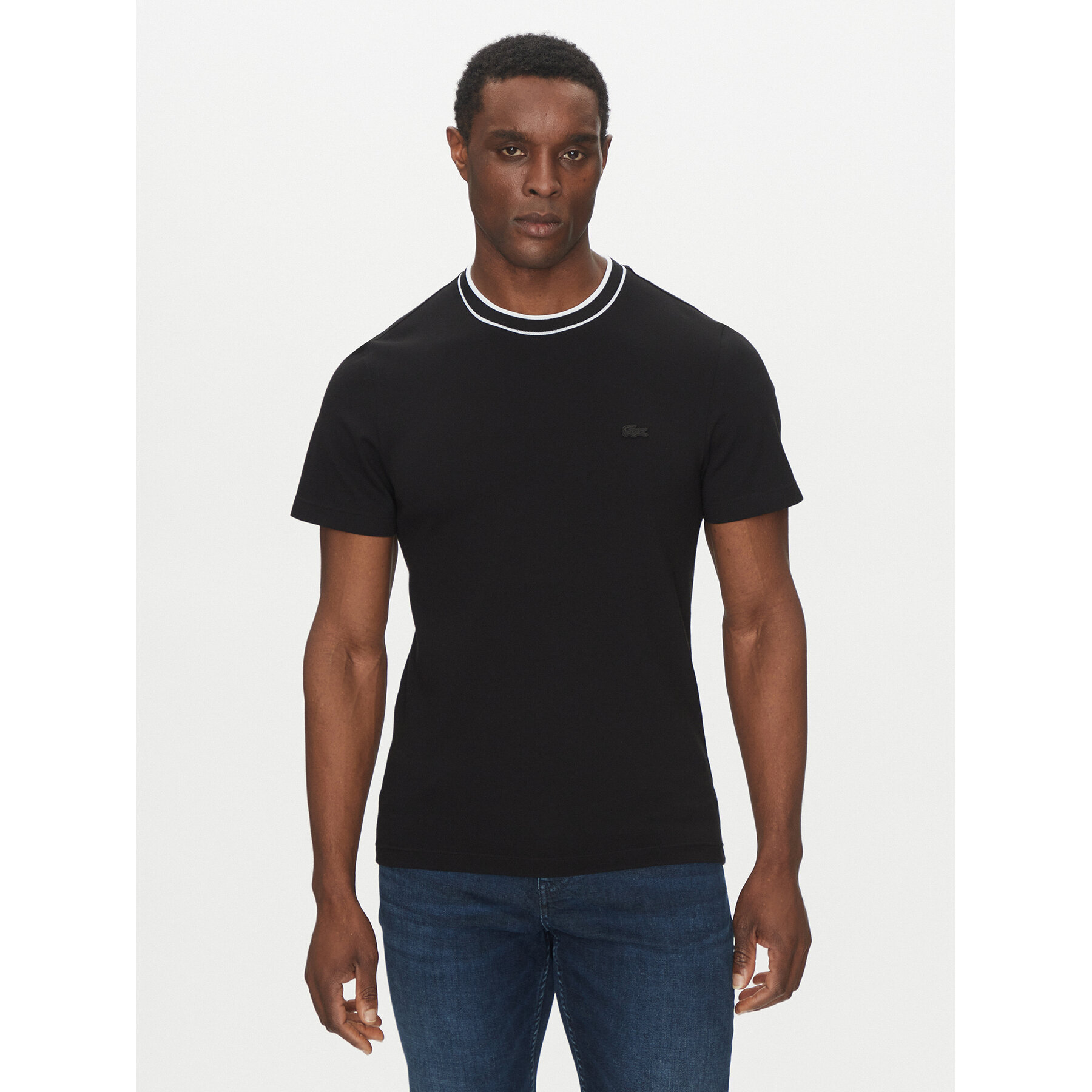 Lacoste Póló TH8174 Fekete Regular Fit