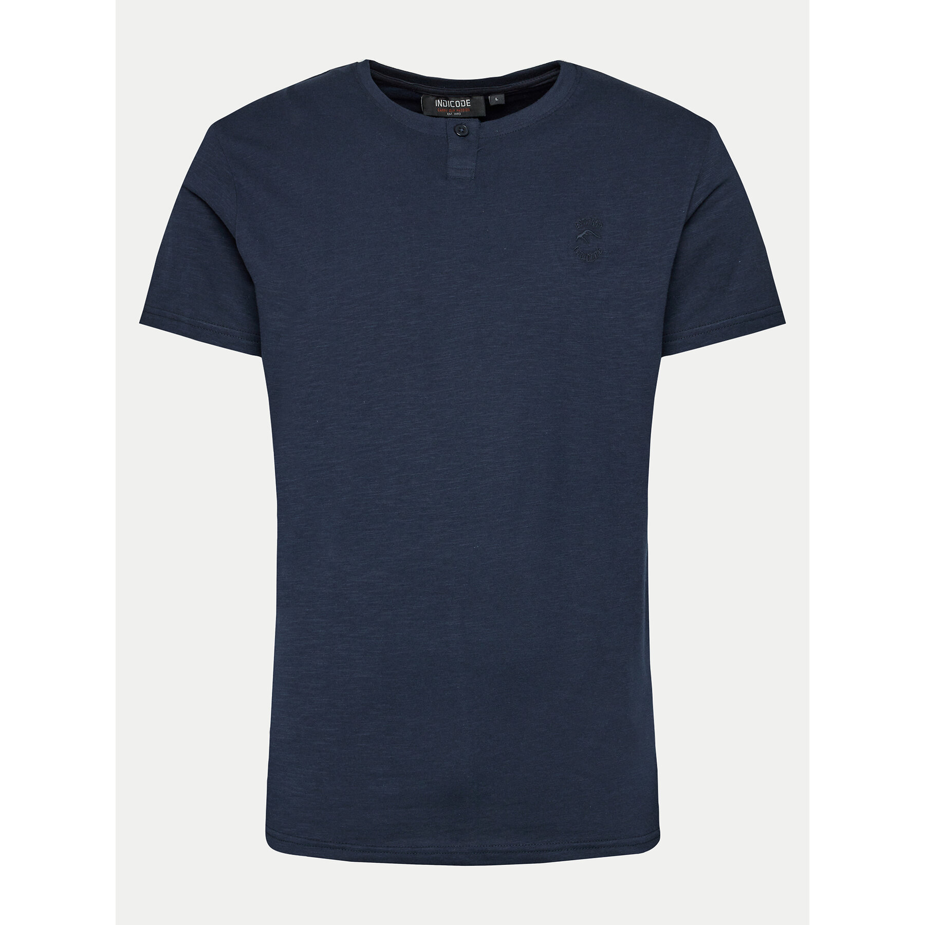 INDICODE T-shirt Lunnin 41-040 Blu scuro Regular Fit