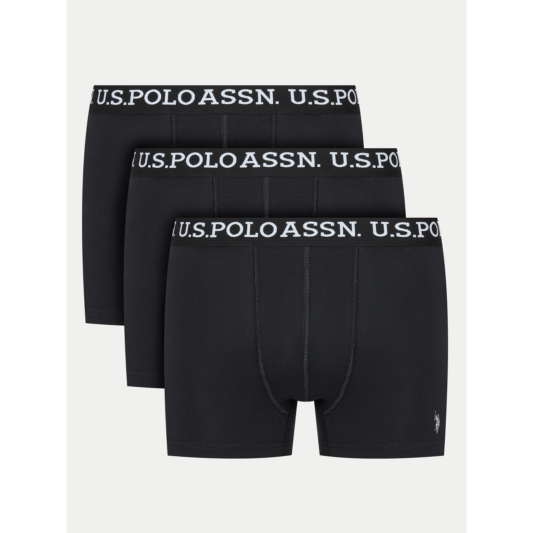U.S. Polo Assn. U.S. Polo Assn. Σετ μποξεράκια 3 τμχ MUP3438 Μαύρο