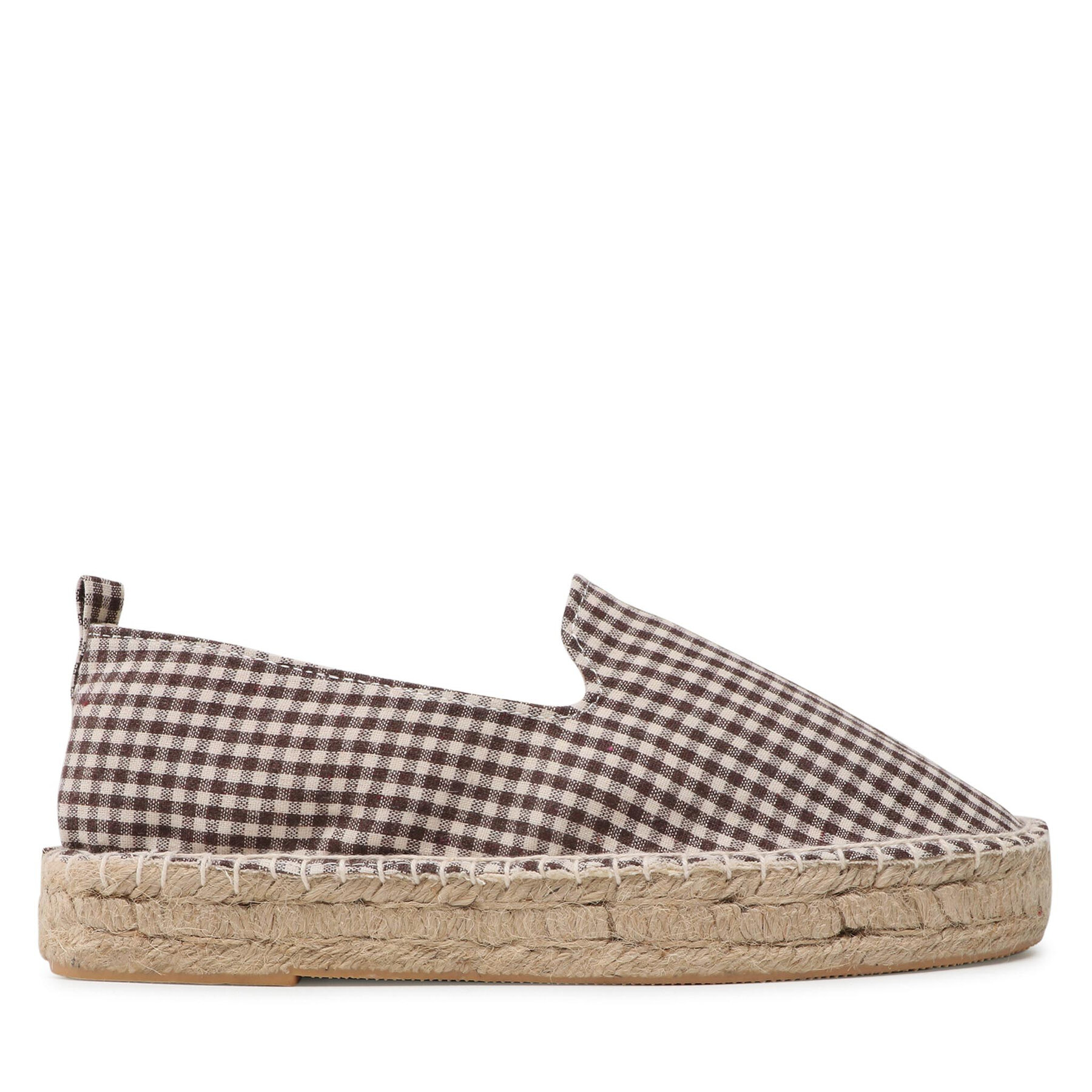 Damskie Espadryle Jenny Fairy, Rozmiar 38 Brązowy HZF081-01ECO
