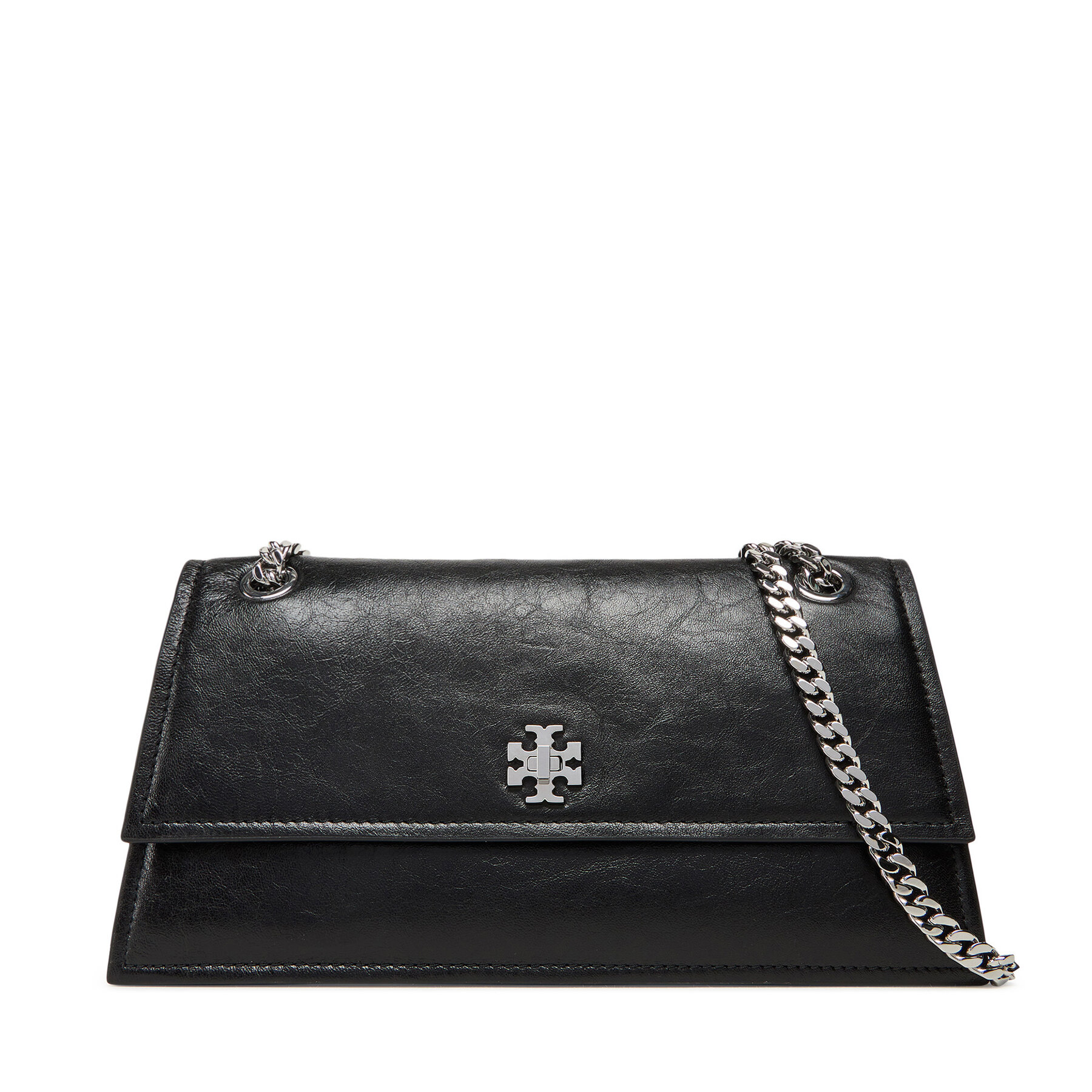 Geantă Tory Burch Kira Turnlock 167058 Negru