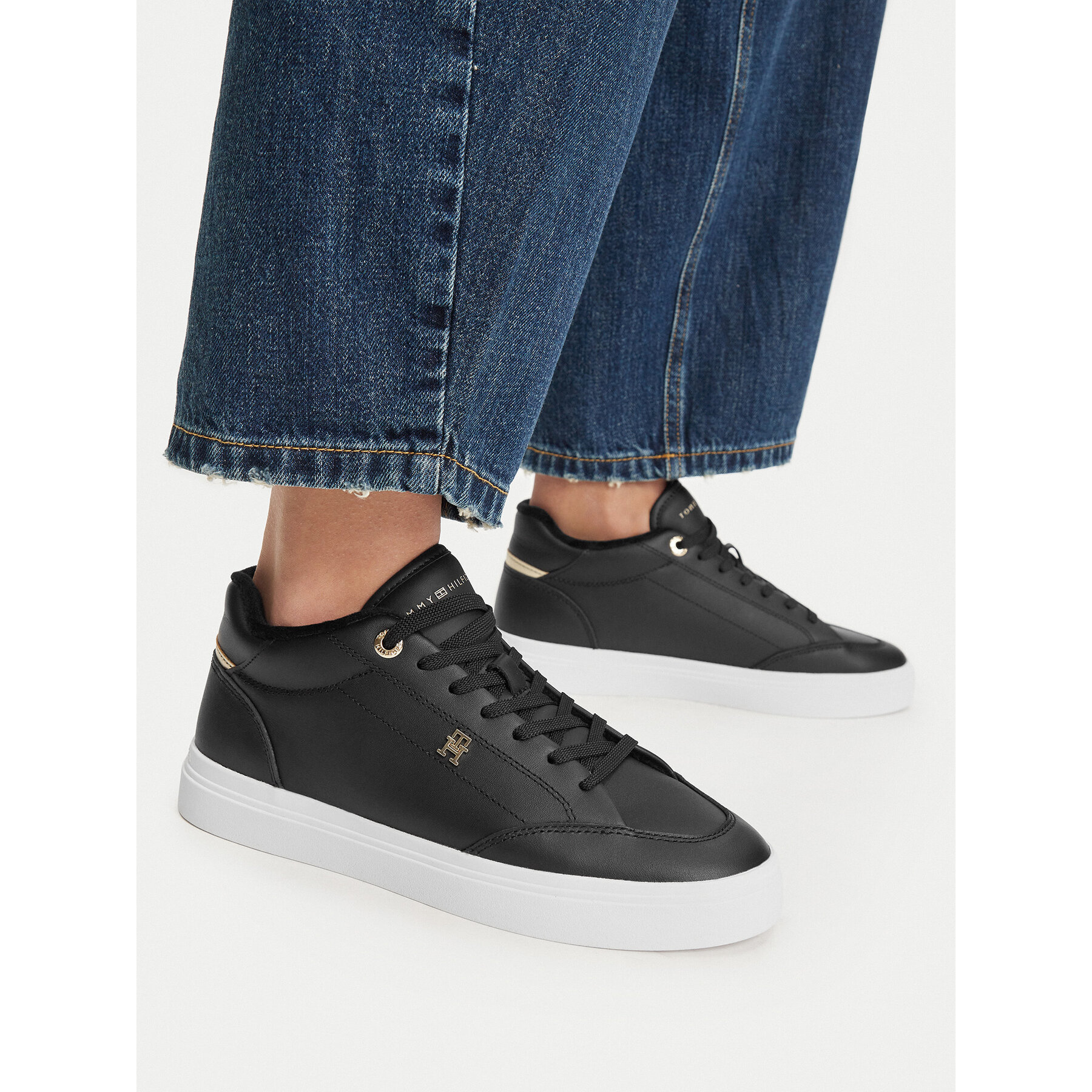 Сникърси Tommy Hilfiger Th Chic Cupsole Mc FW0FW09595 Черен