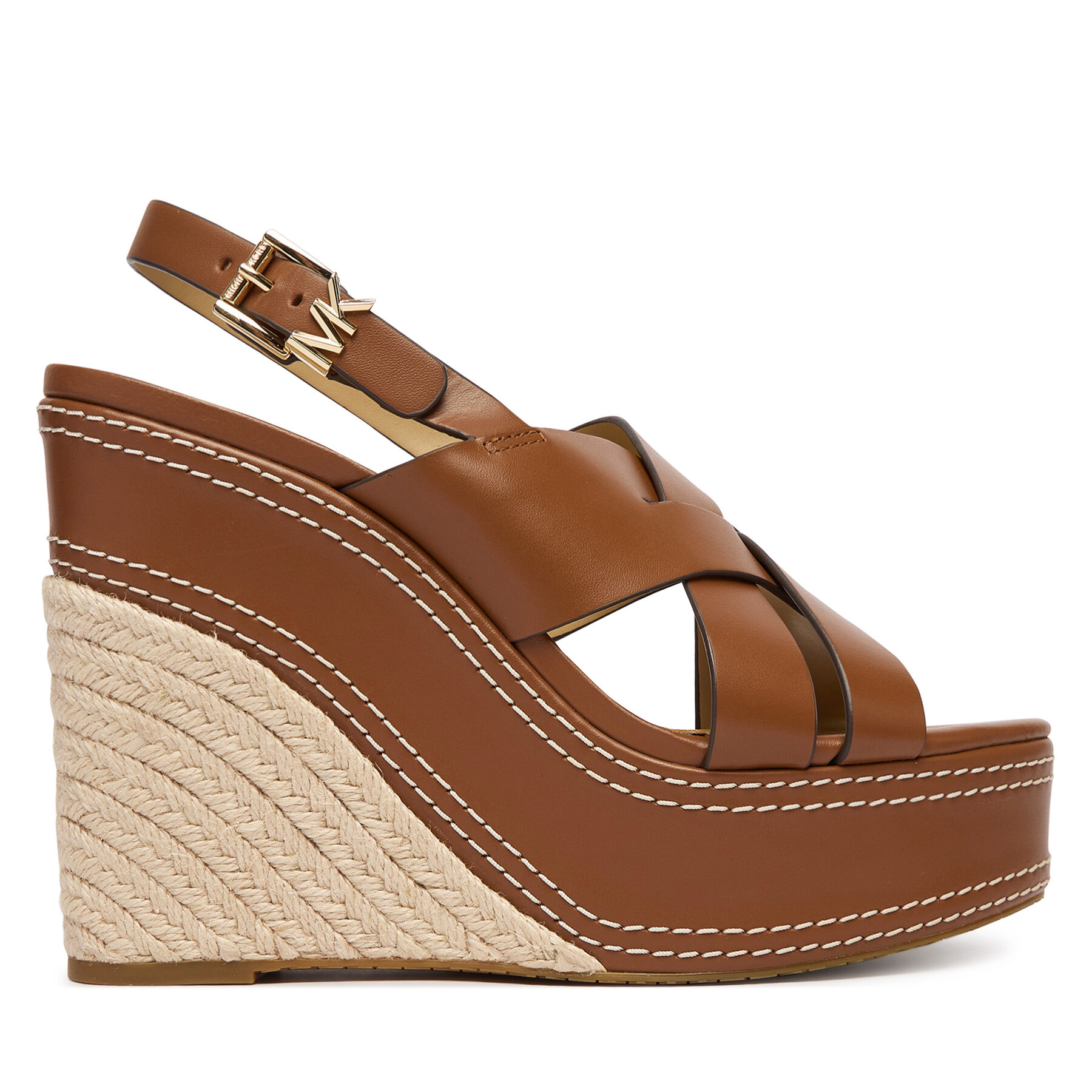 Sandále MICHAEL Michael Kors Nora 40S5NOHS3L Hnedá