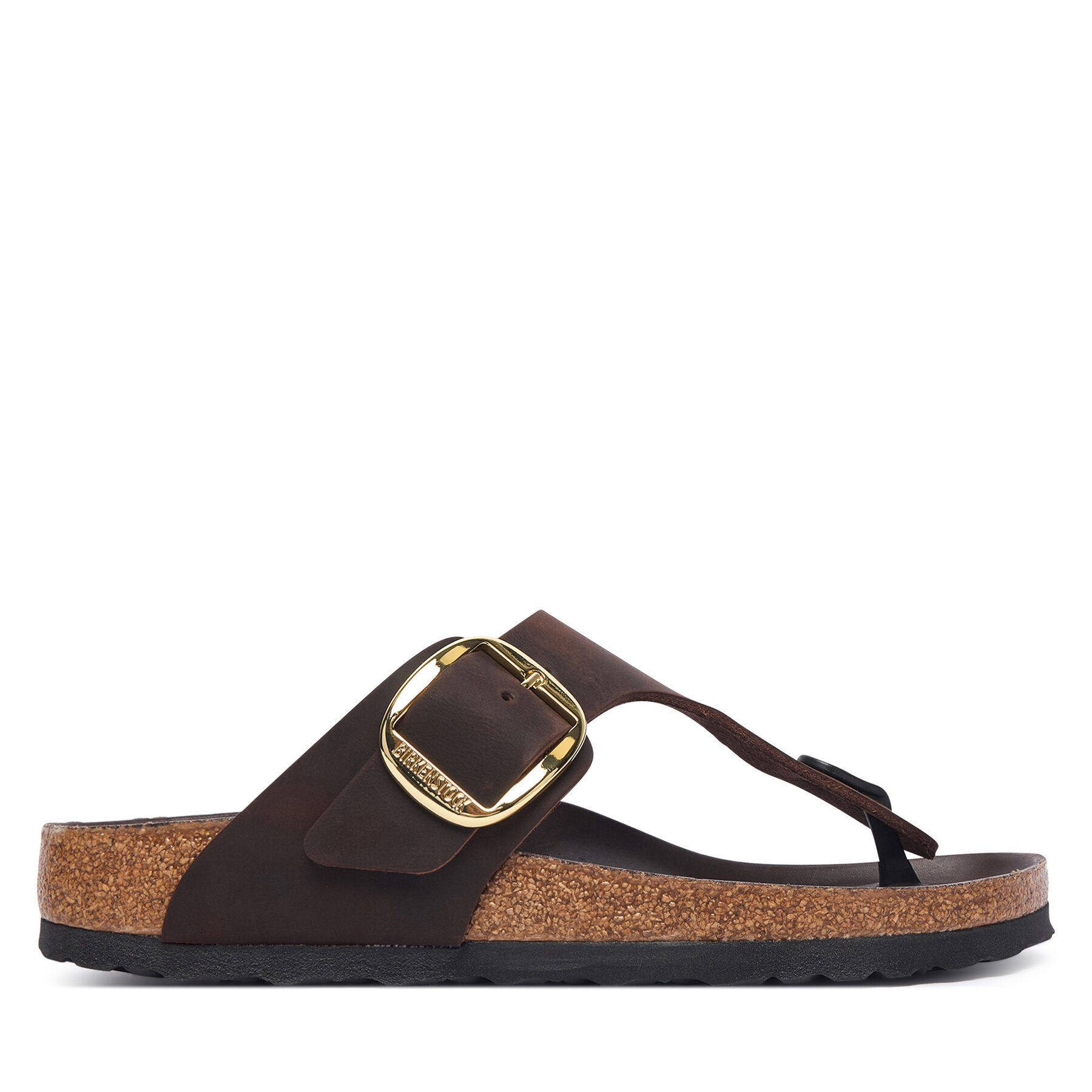 Japanke Birkenstock Gizeh Big Buckle 1033002 Tamno smeđa