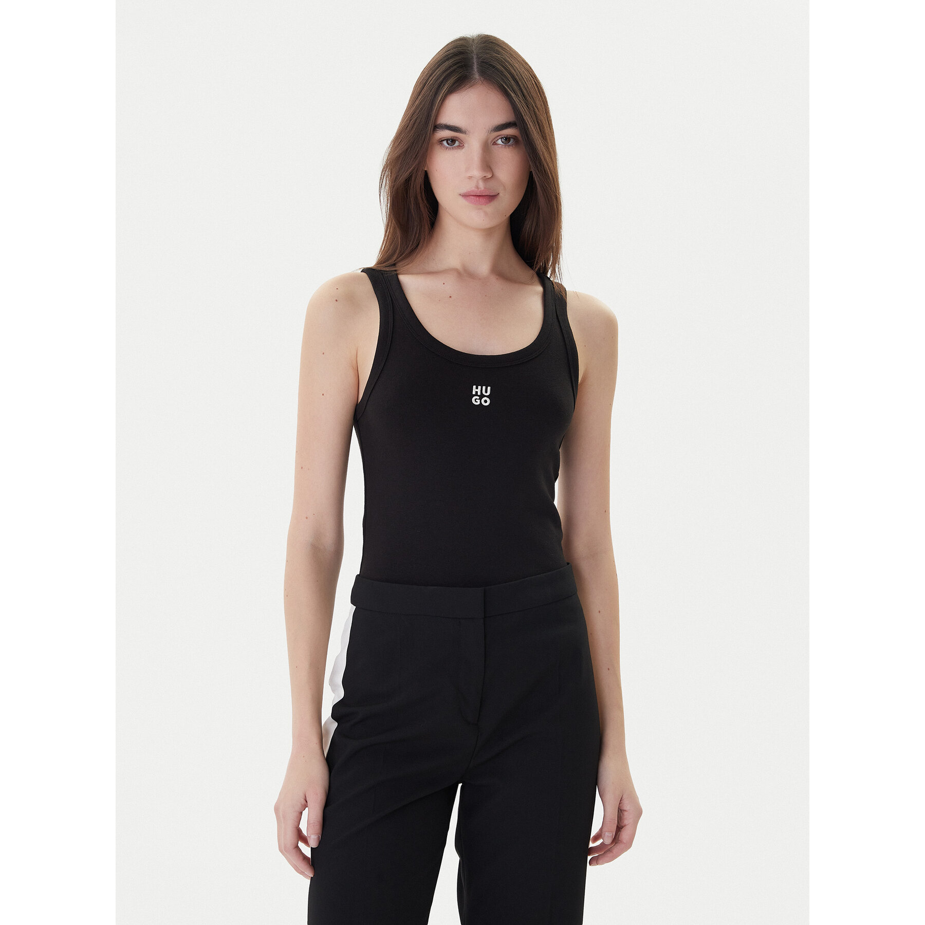 Hugo Top Datamia 50514489 Crna Slim Fit