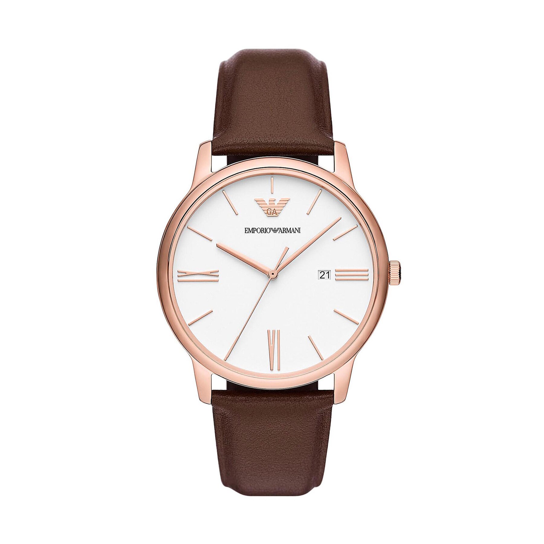 

Годинник Emporio Armani Classics AR11572 Rose Gold/Brown, Коричневий