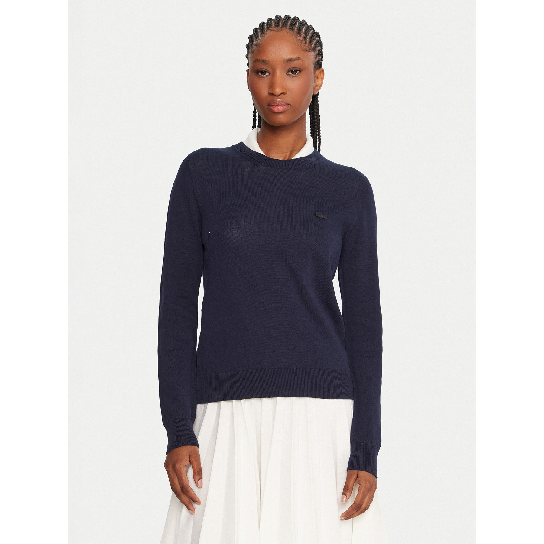 Lacoste Pullover AF4145 Dunkelblau Regular Fit