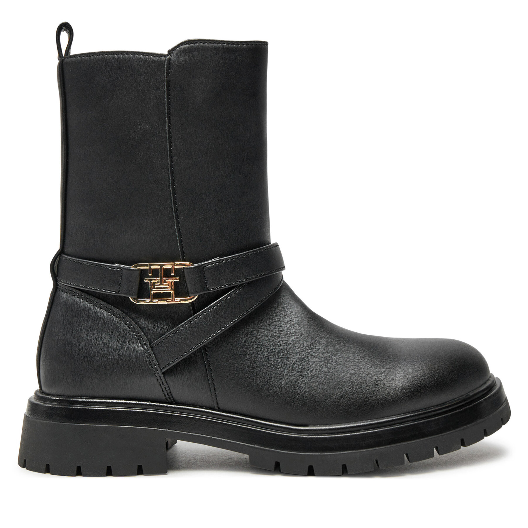Botine Tommy Hilfiger Boot T3A5-33574-1351 S Negru