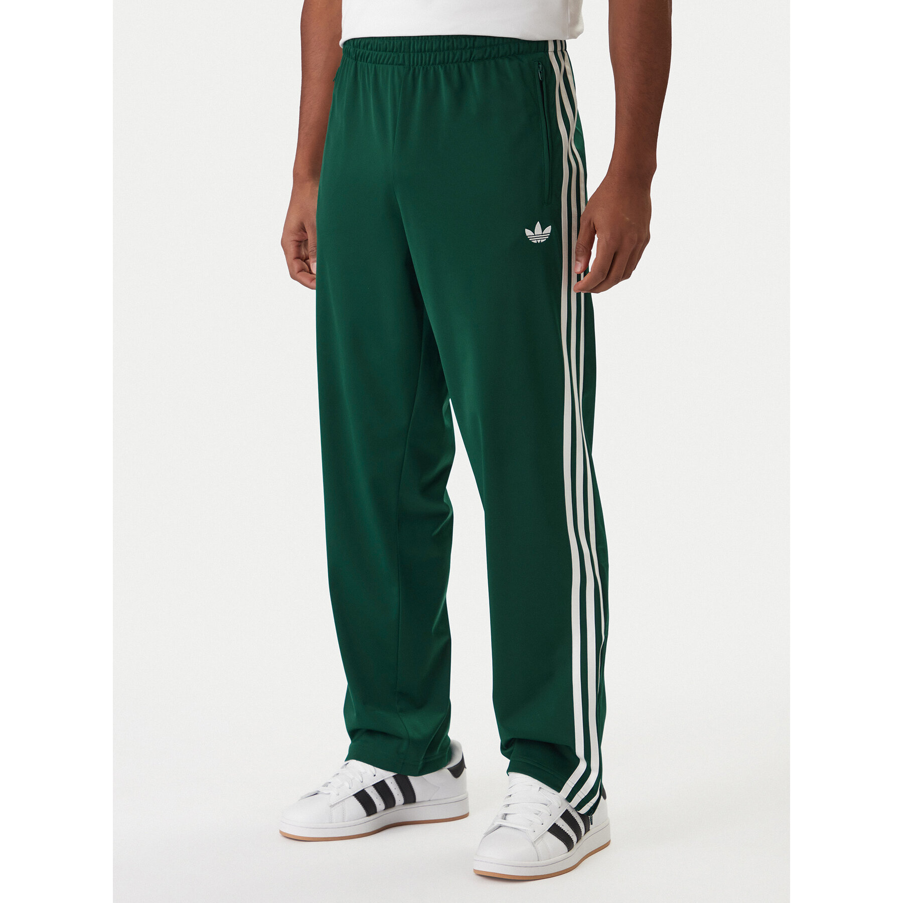adidas Jogginghose Firebird KD8317 Grün Loose Fit