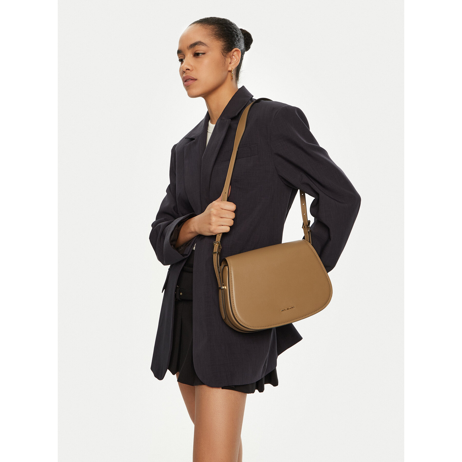 Τσάντα MICHAEL Michael Kors Lydia 30R5GL0M2L Καφέ