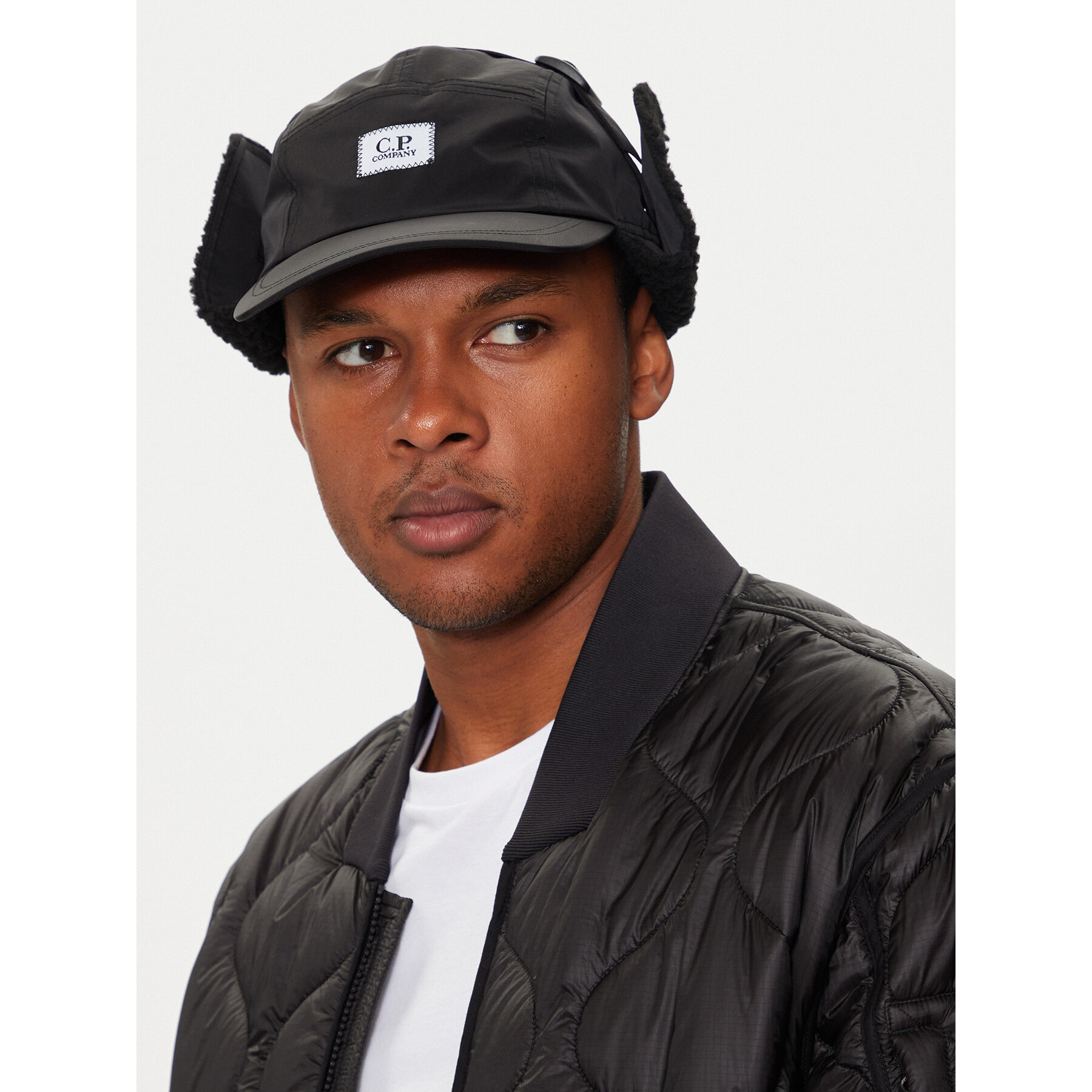 Gorra con visera C.P. Company 17CMAC083A005904A Negro