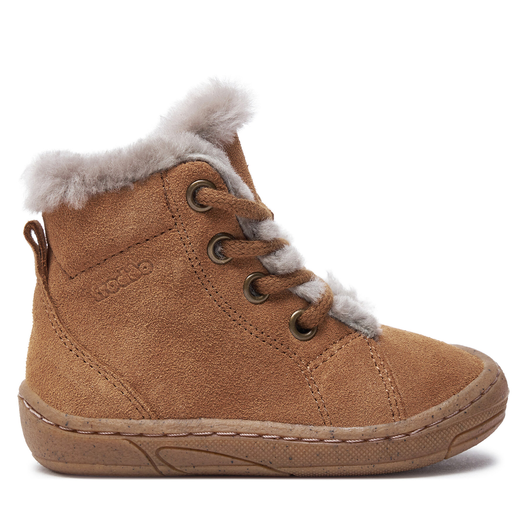 Šnurovacia obuv Froddo Minni Suede Laces G2110140-2 M Hnedá