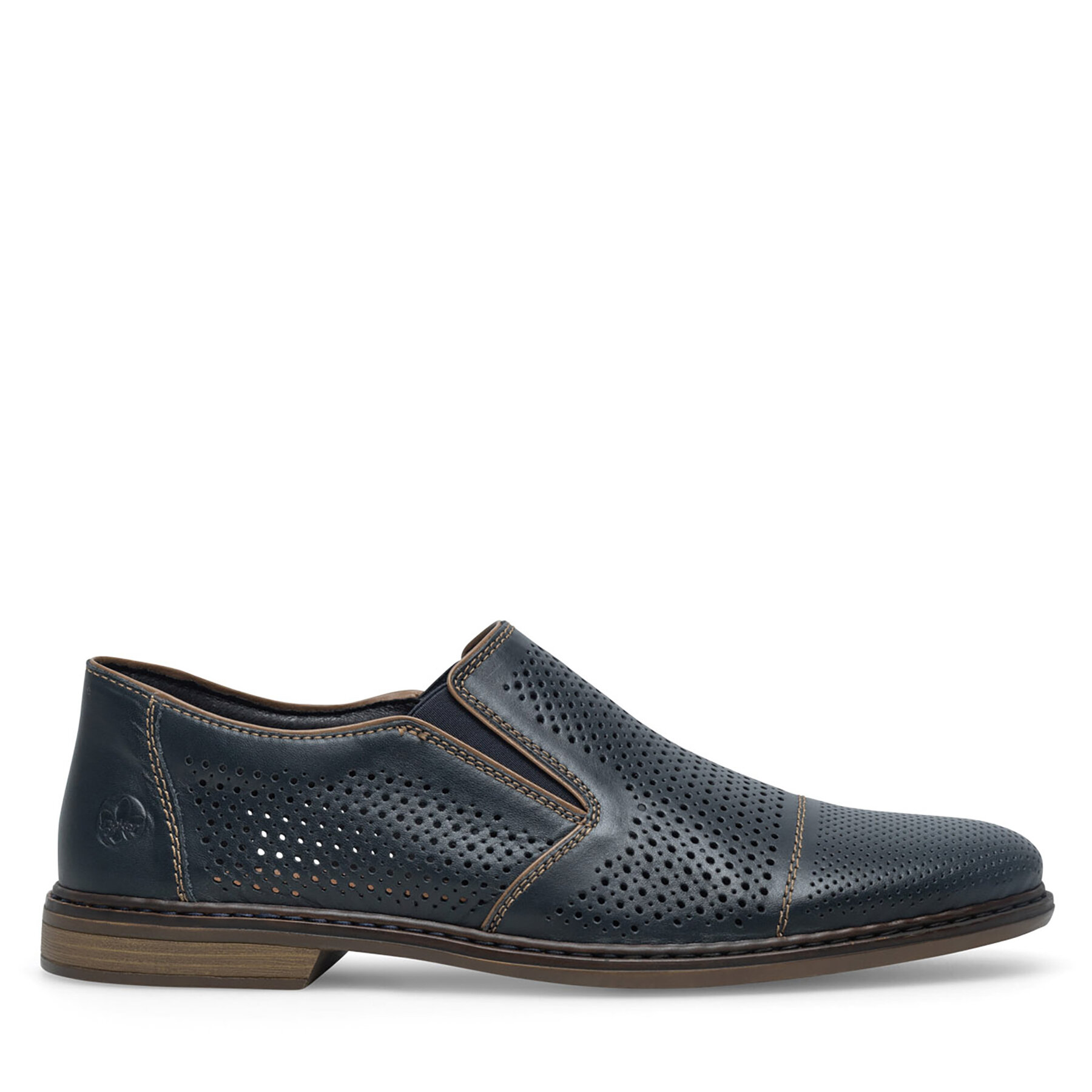 Polobotky Rieker 13486-14 Modrá