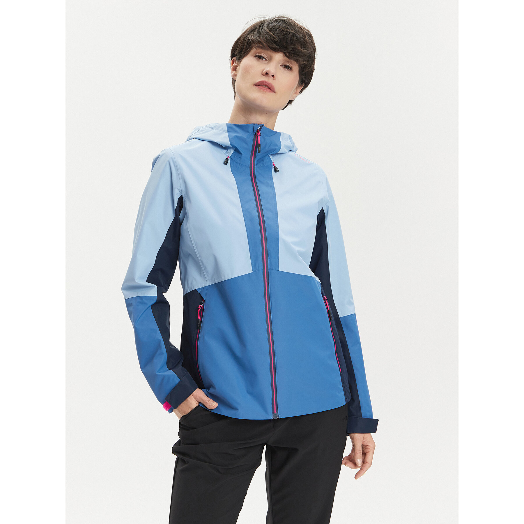 CMP Regenjacke 34Z6526 Blau Regular Fit