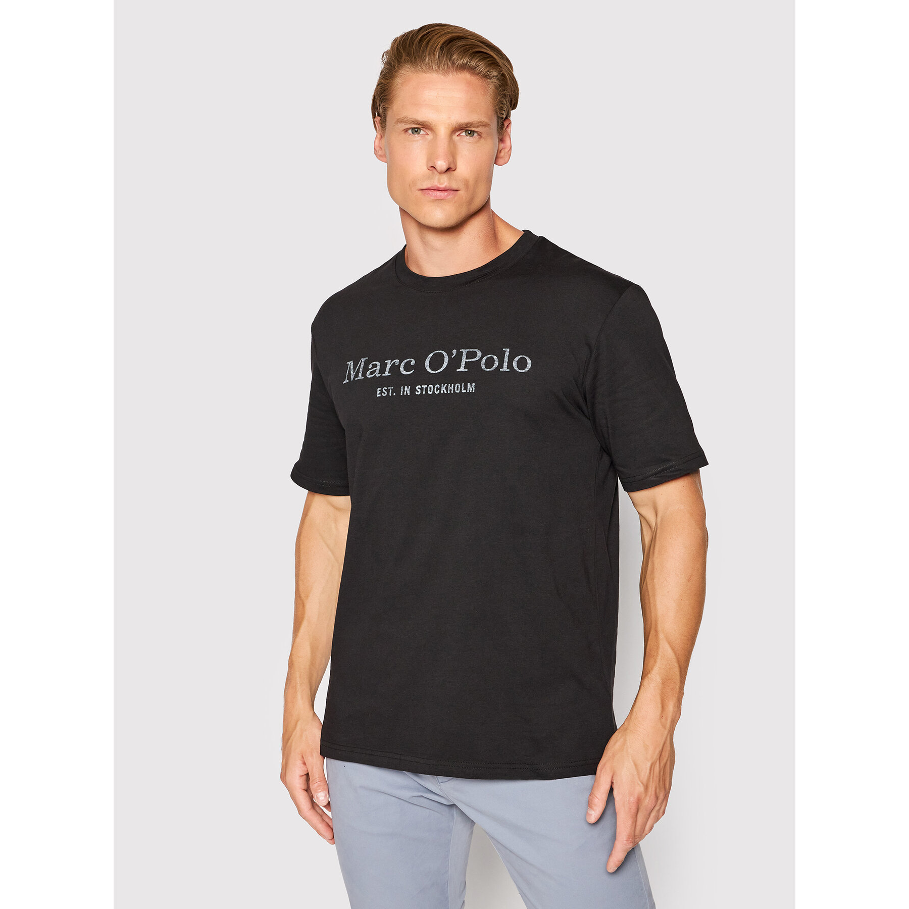 Marc O'Polo T-shirt B21 2012 51052 Nero Regular Fit