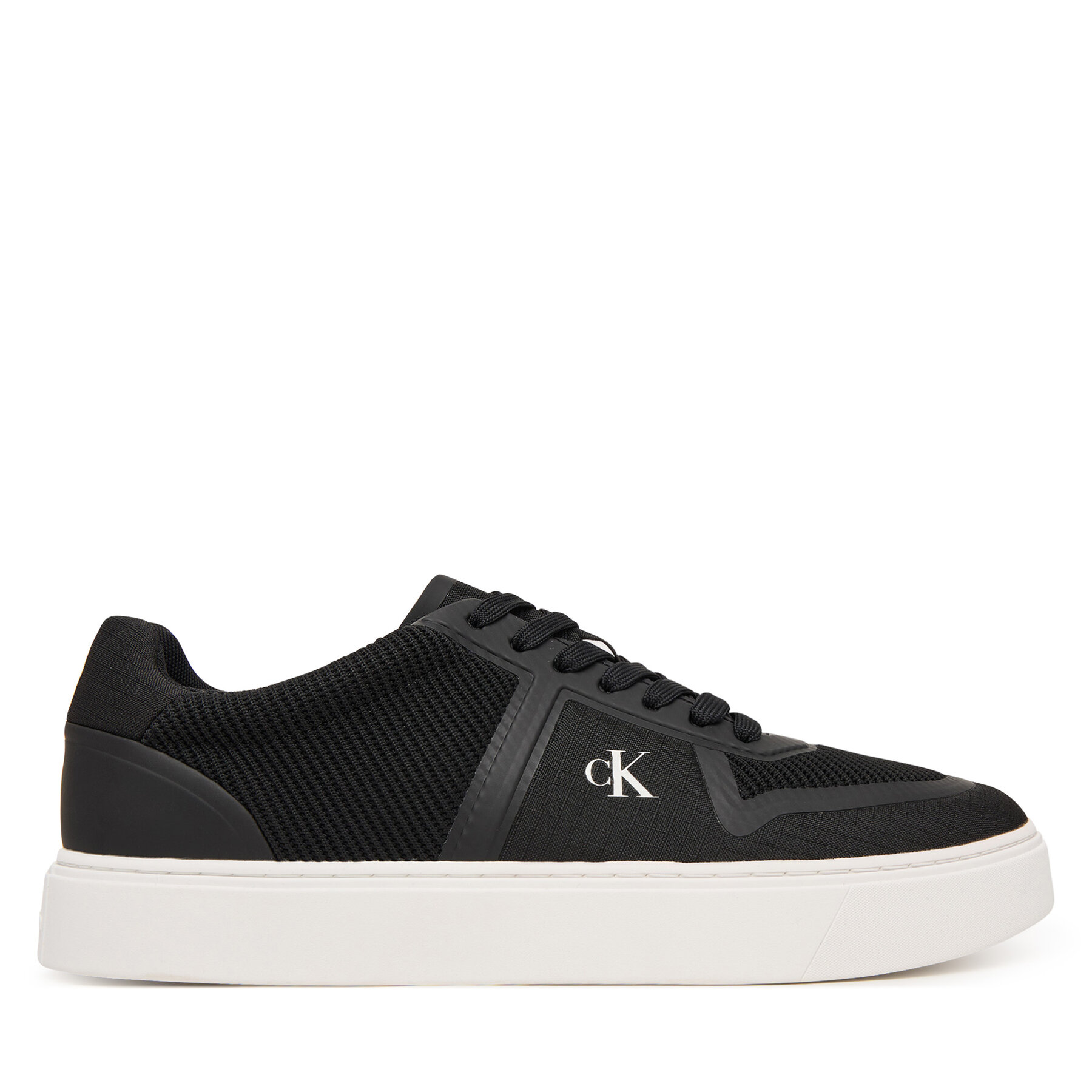 Tenisice Calvin Klein Claccic Cups Laceup Knit HM0HM02130 Crna