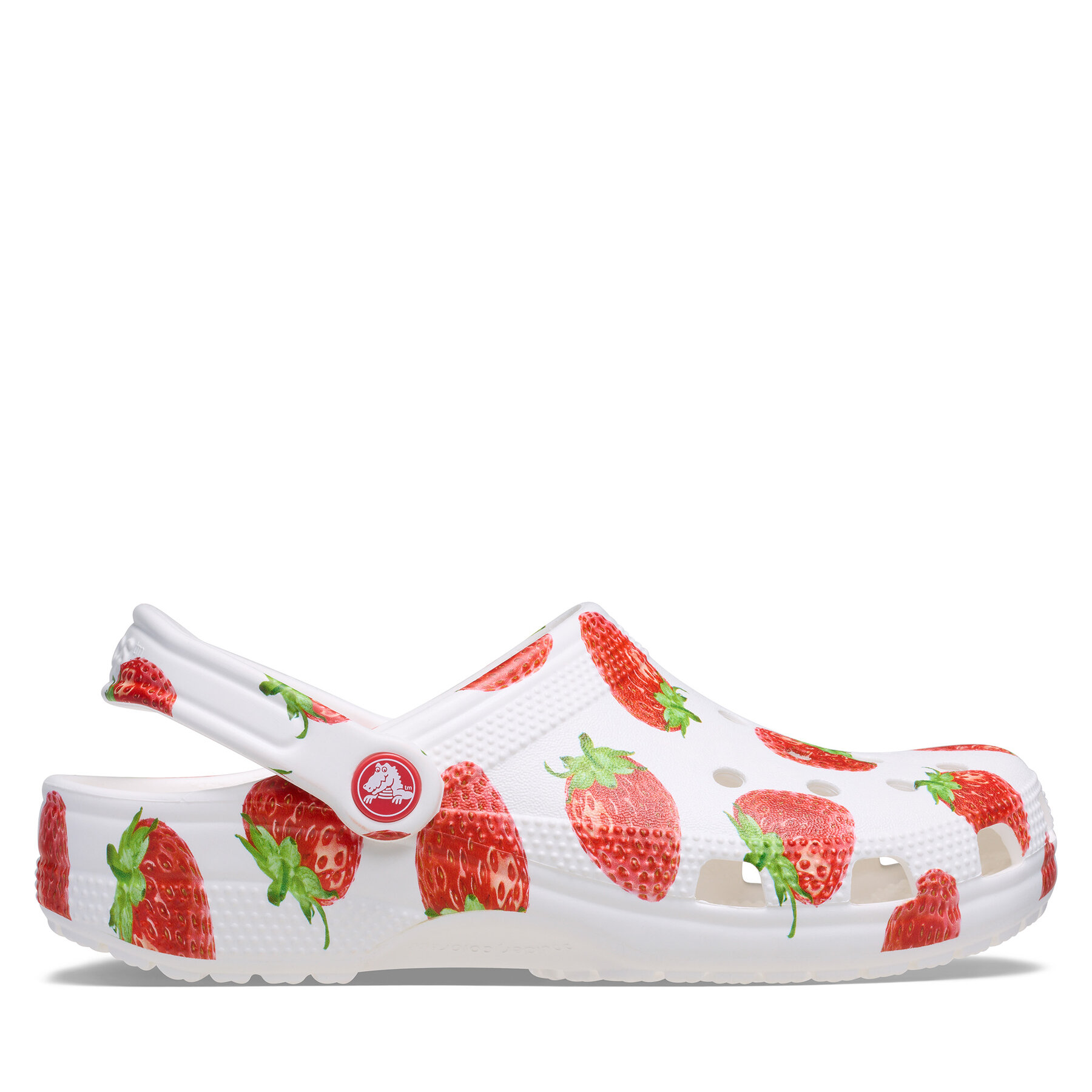 Şlapi Crocs Classic Fresh Fruits Clog 211008 Alb