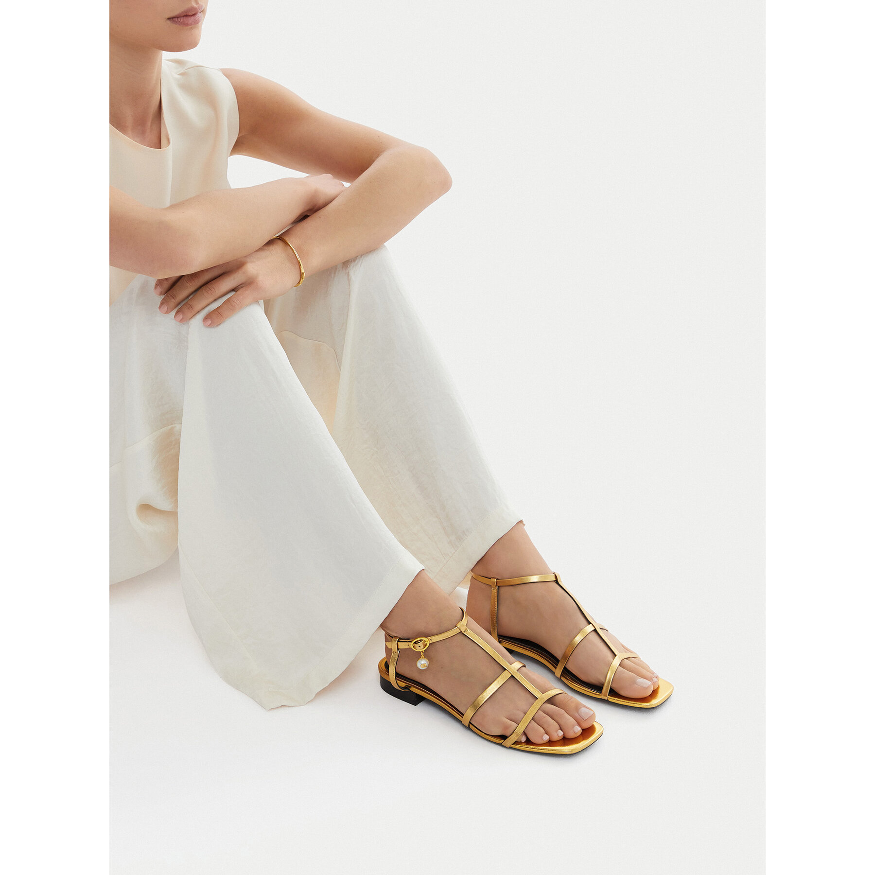 Sandale GINO ROSSI CEO-ROSE-LT22866-1 Auriu