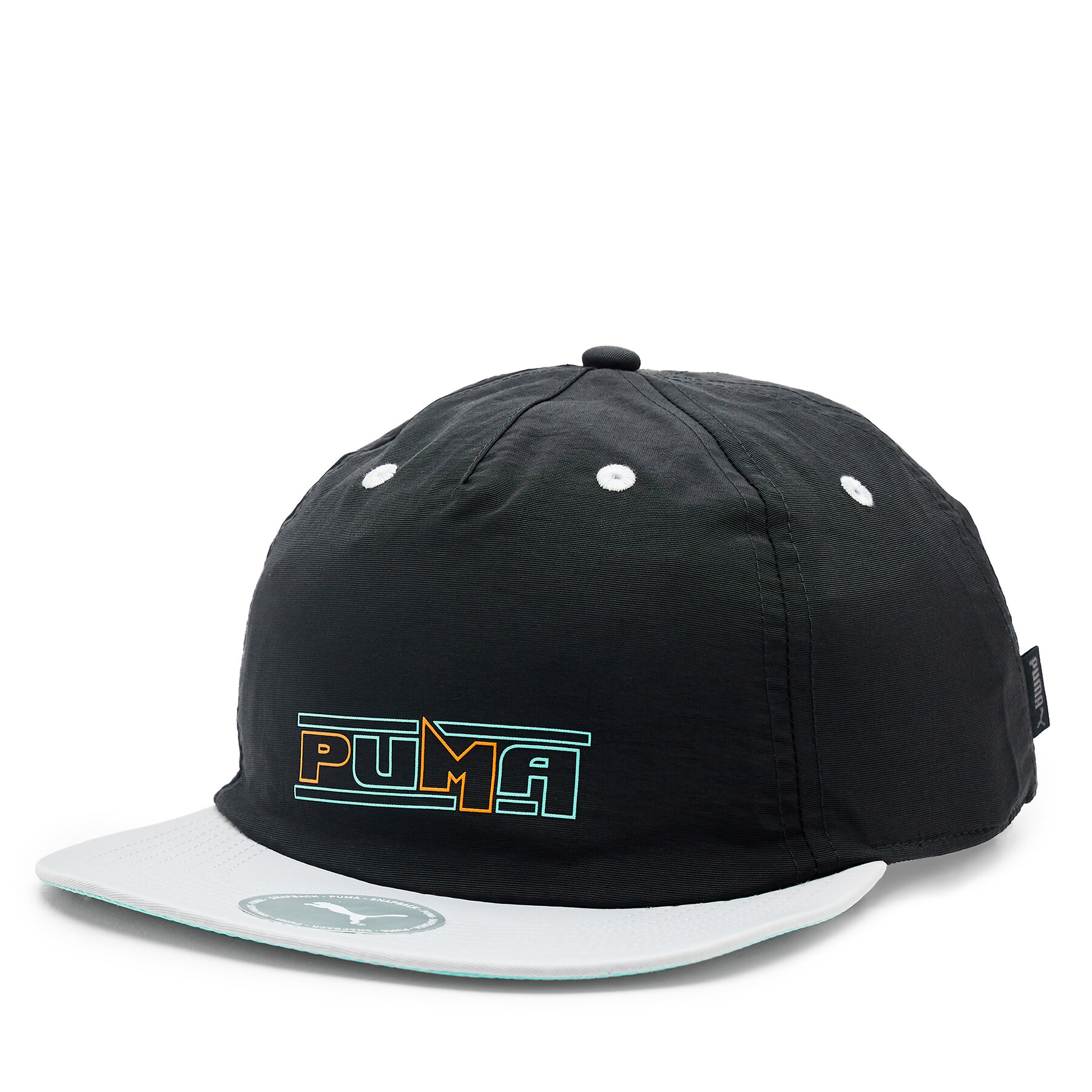 Gorra con visera Puma SWxP Relaxed Flatbrim Cap 024383 Negro
