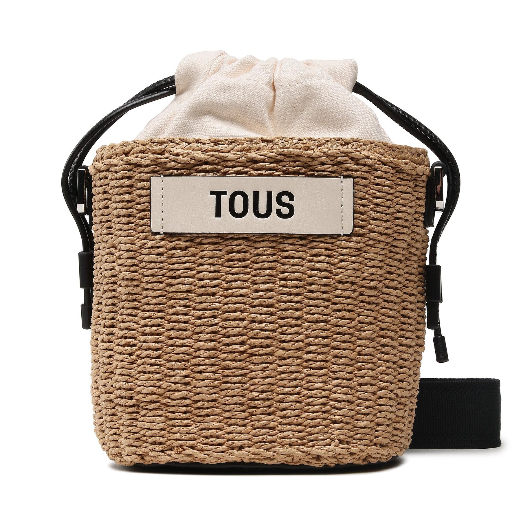 Τσάντα TOUS Saca Scoubidou 2001854651 Μπεζ